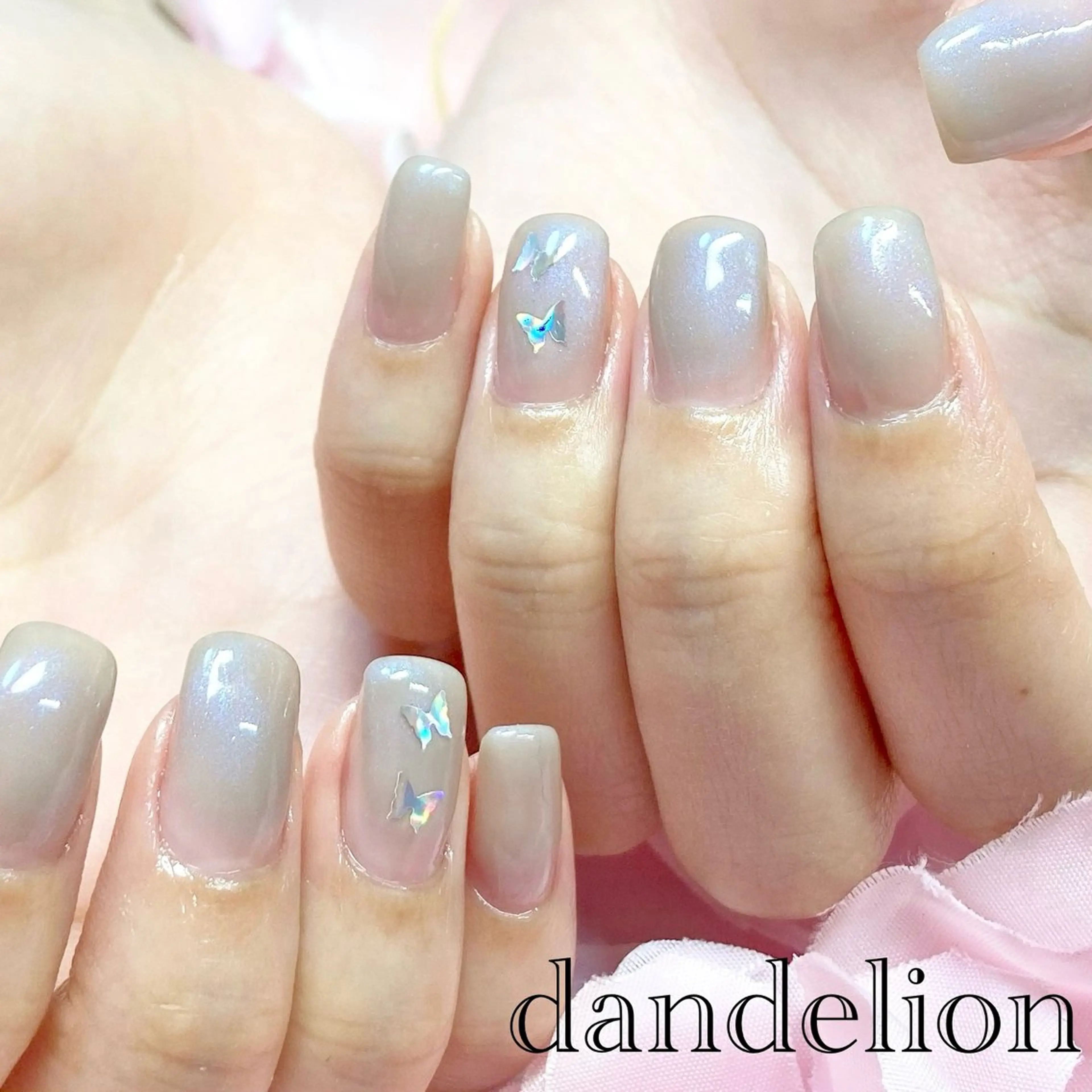 ネイル ハンドネイル ハンドケア dandelion ダンデライオンのネイルデザイン