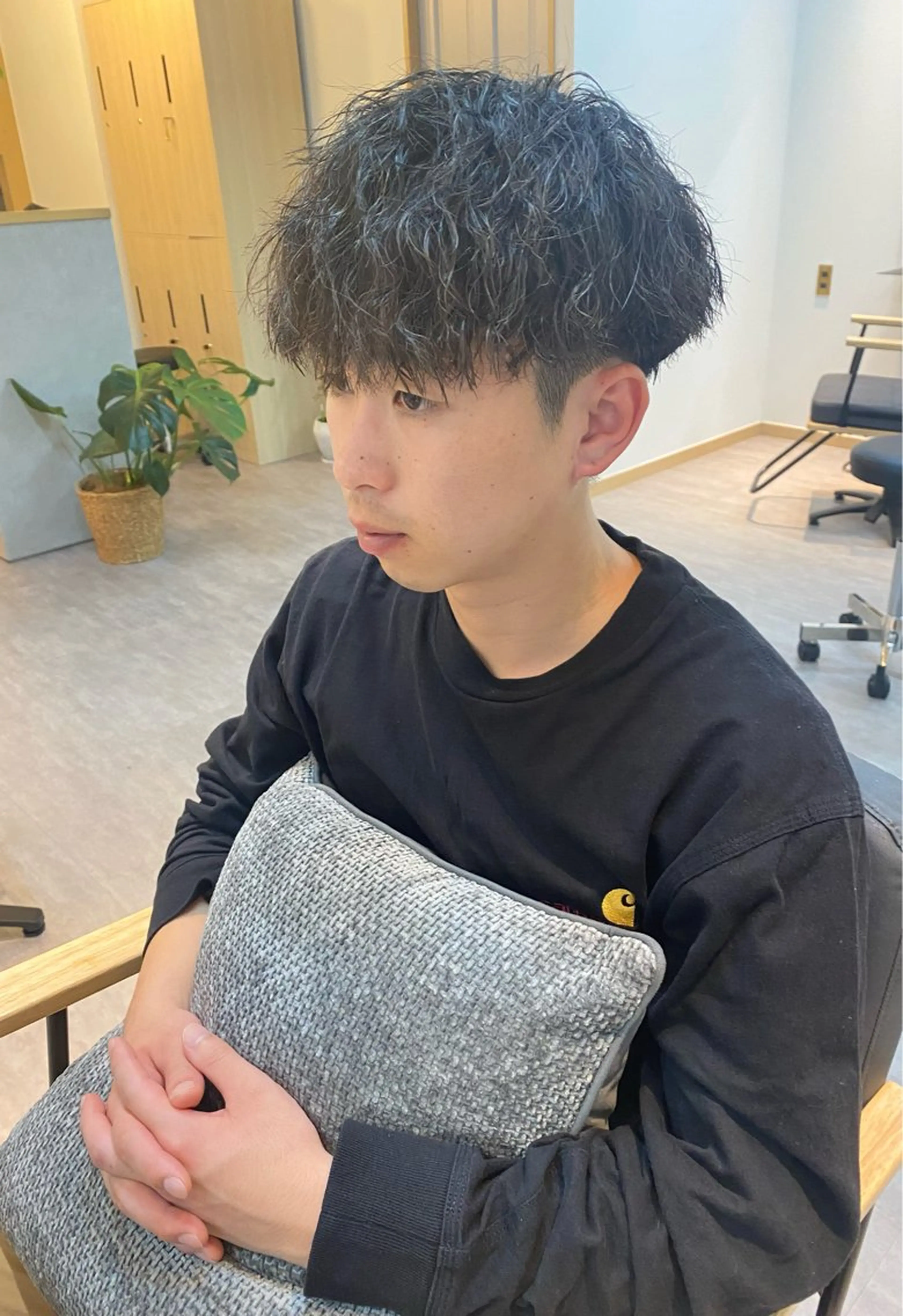 カット＋ツイストスパイラルパーマの写真