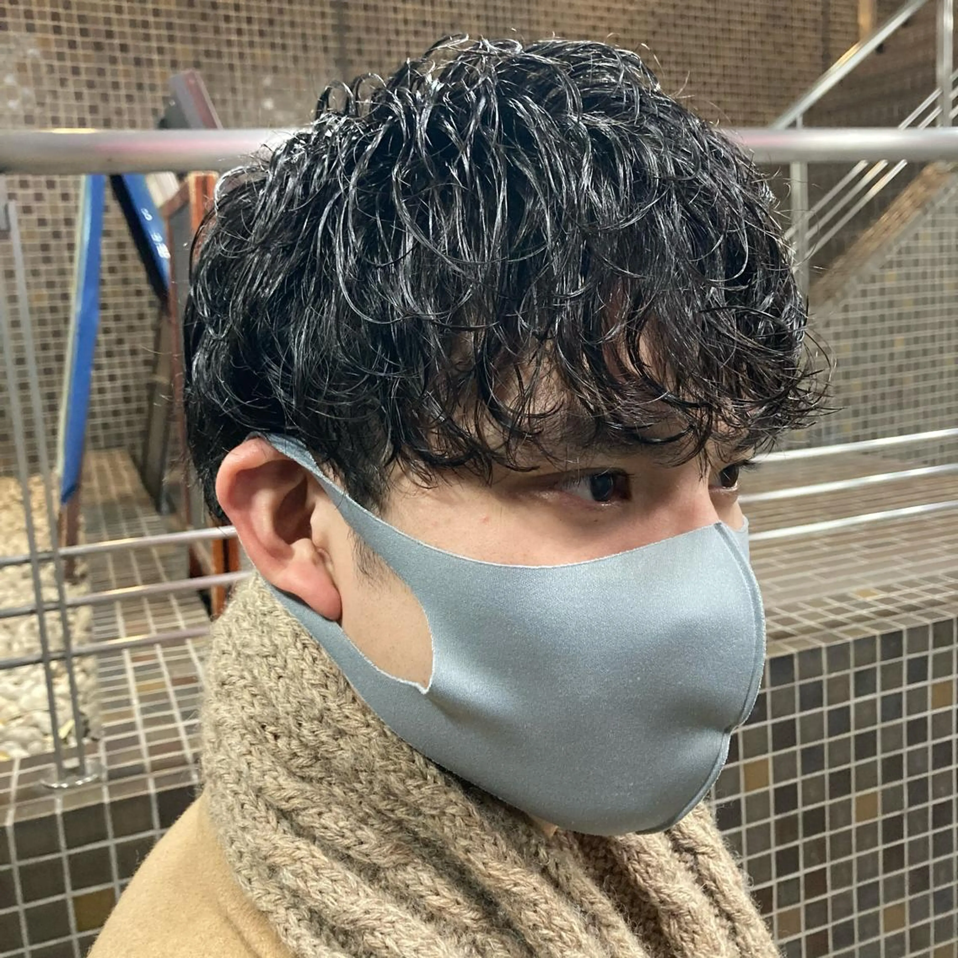 パーマ メンズ メンズパーマ HIROGINZA川崎店所属・メンズ専門💈中島 太一💈のヘアスタイル