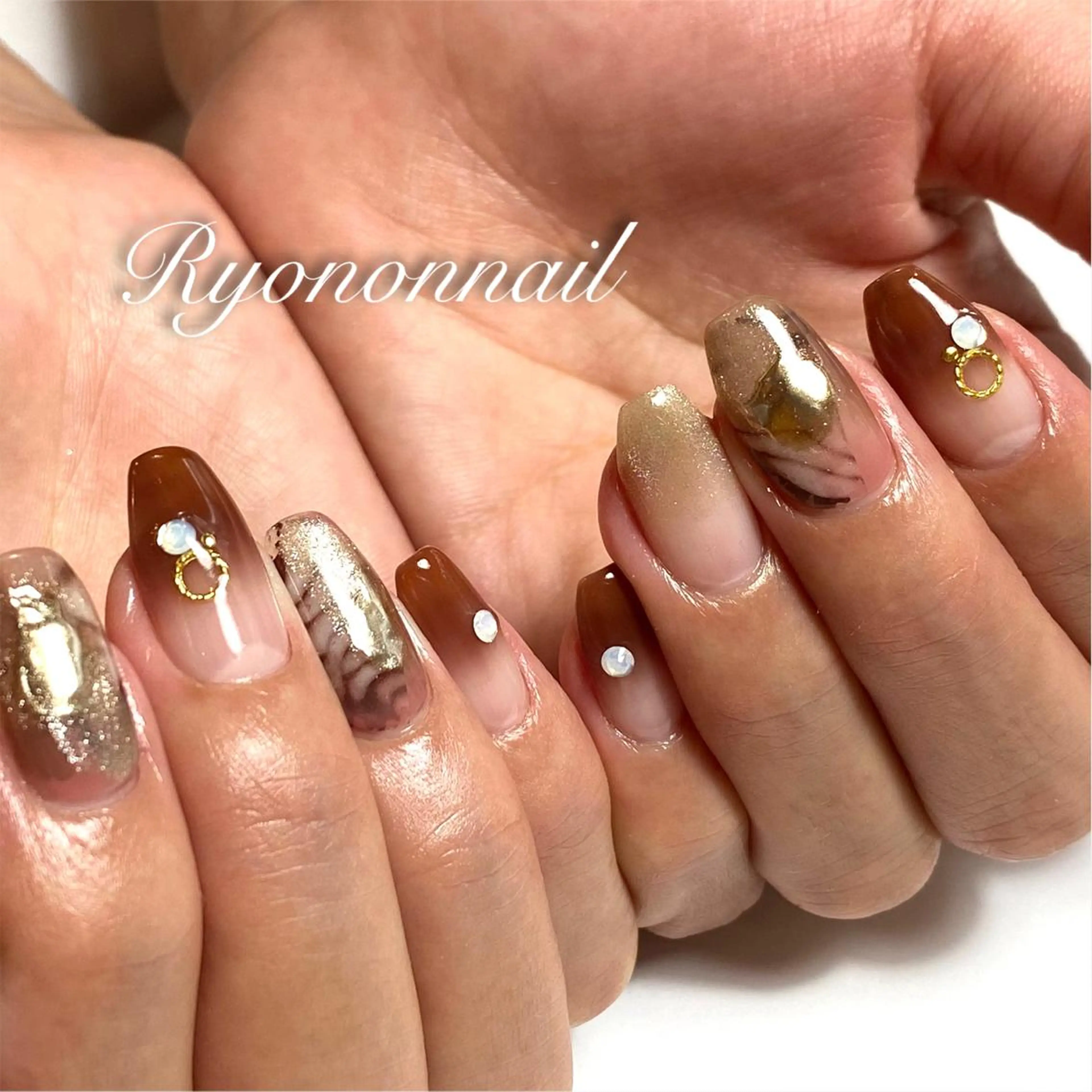 ネイル Ryononnail(リョノンネイル)所属・Ryononnail 上谷典子のネイルデザイン