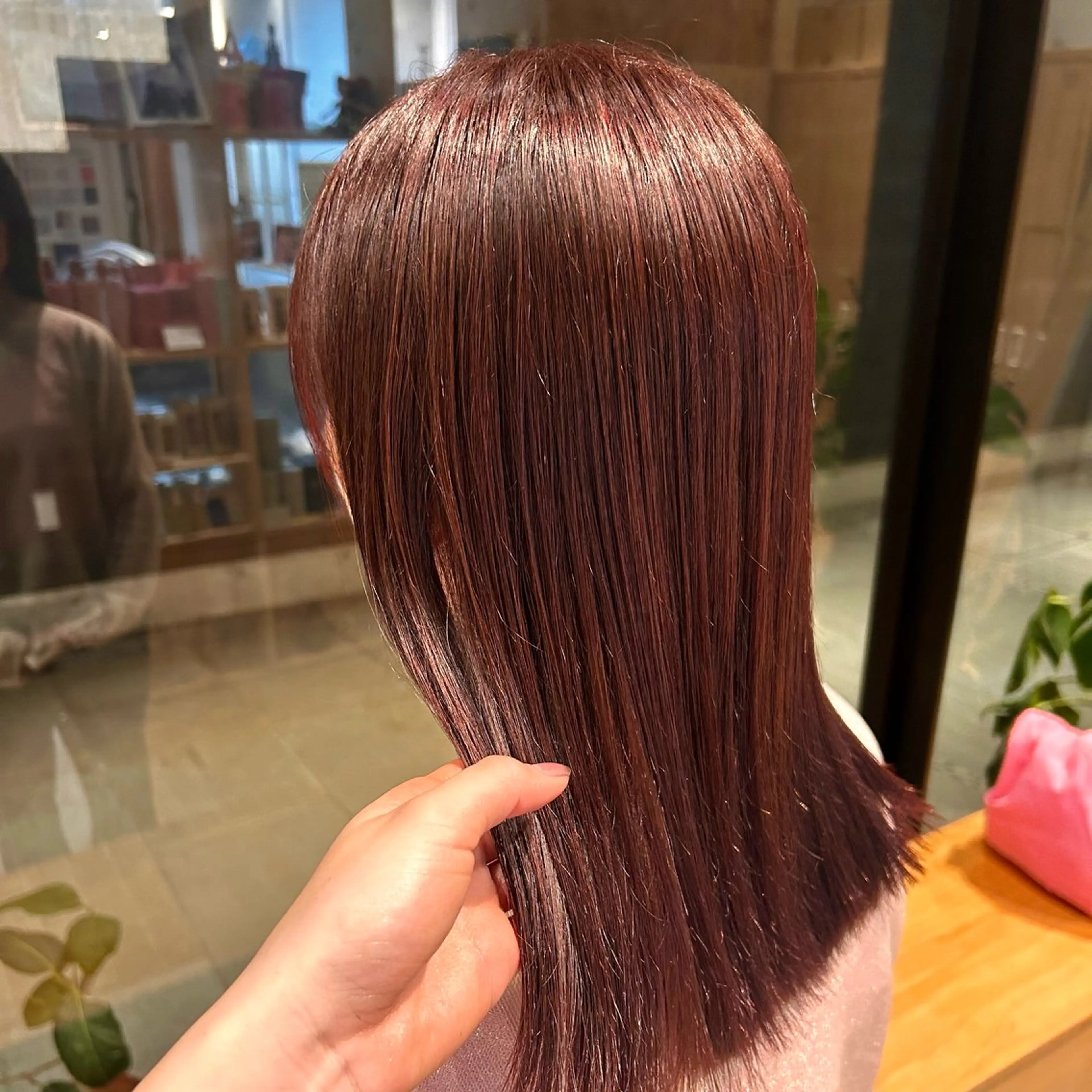 ミディアム カラー ピンクカラー 透明感/ダブルカラー /kazui🐈のヘアスタイル