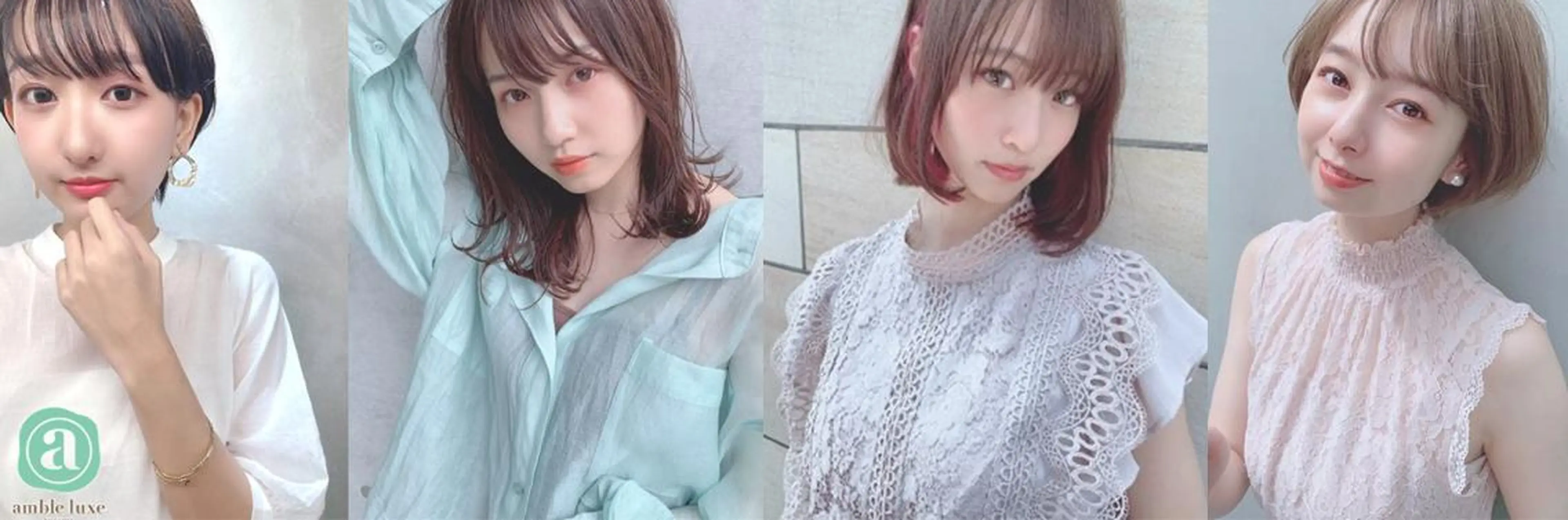 ロング カラー ヘアアレンジ 【公式】amble luxe池袋東口🩷のヘアスタイル