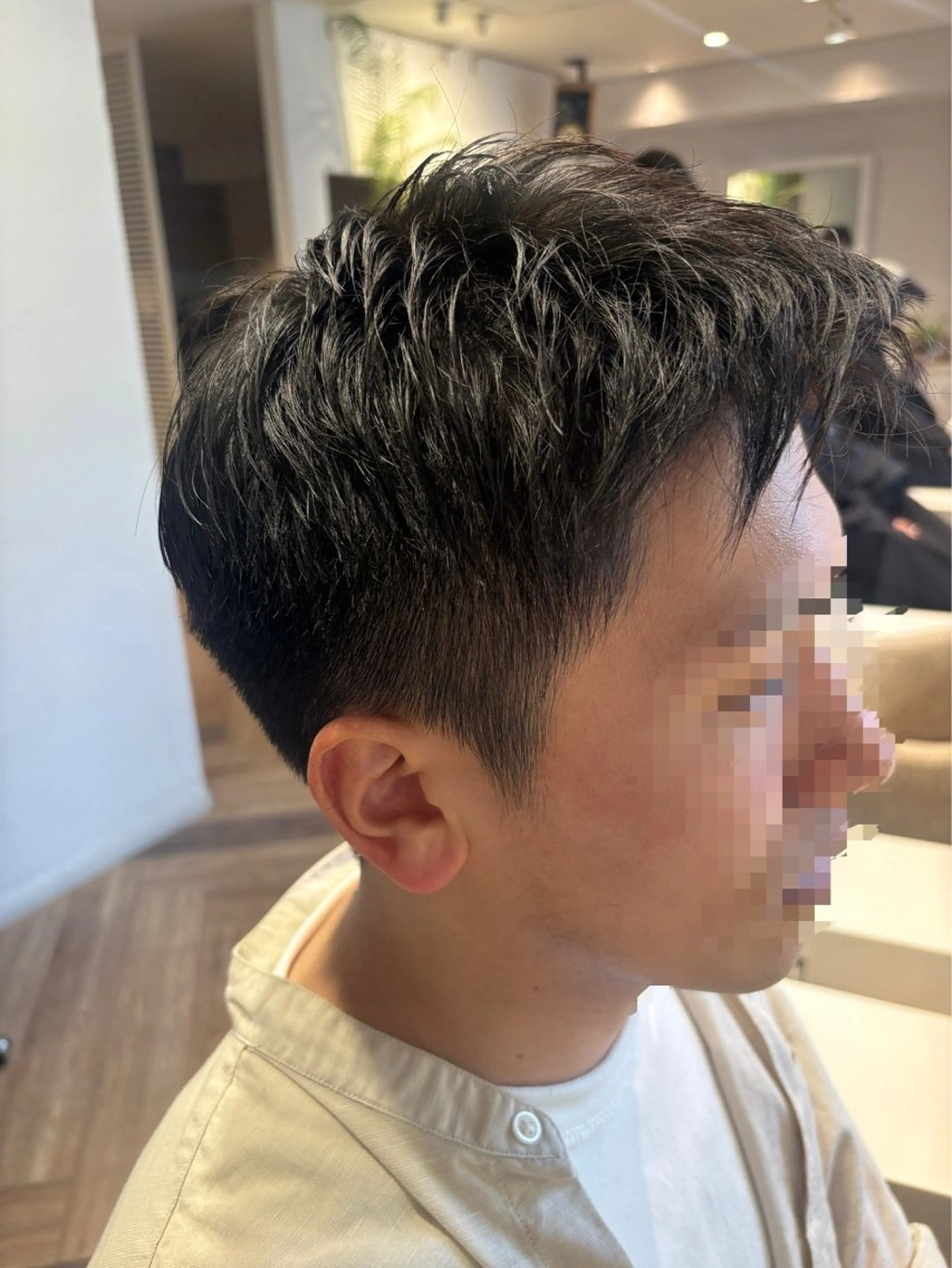 ショート メンズ 蛯名 ユウジのヘアスタイル