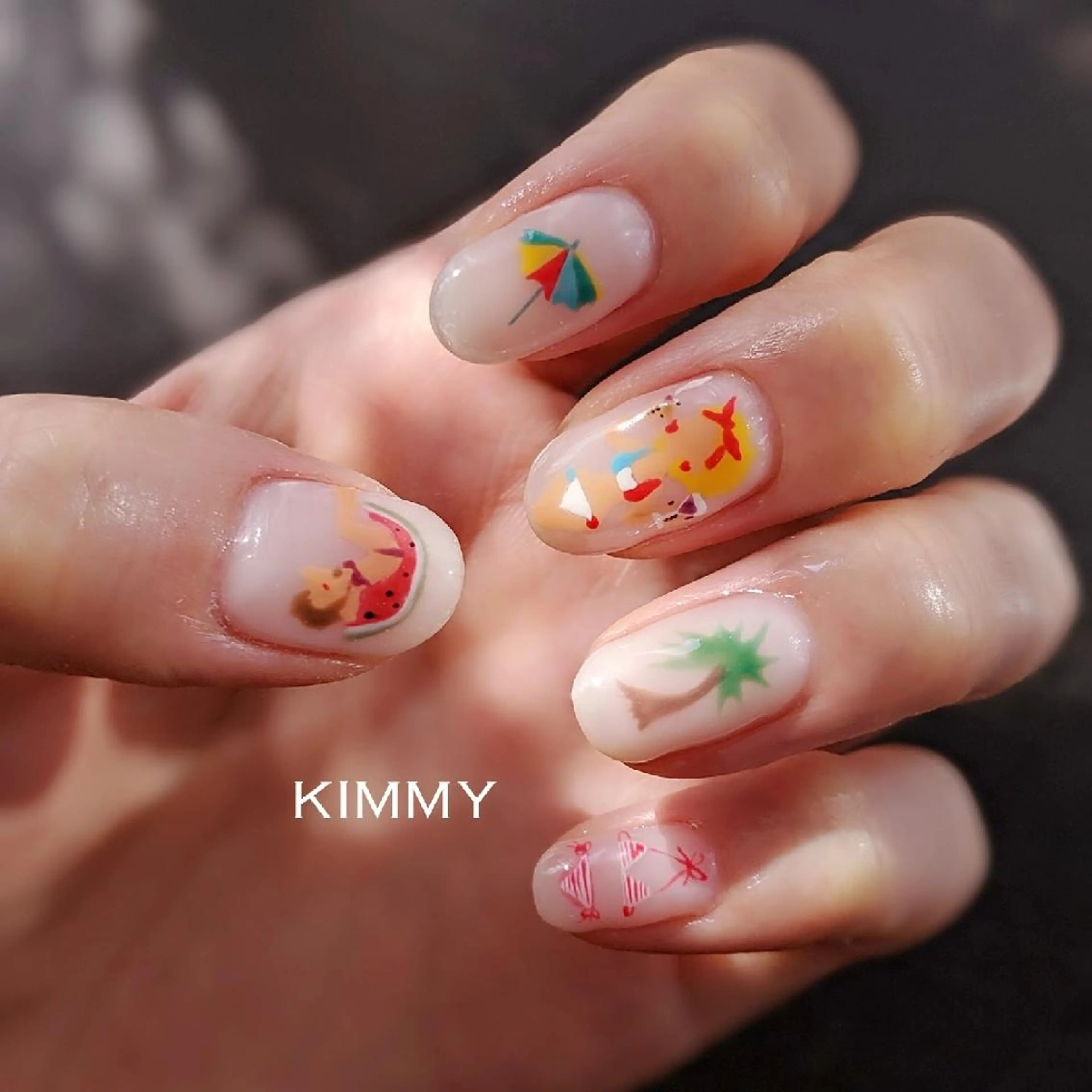 ネイル ハンドネイル kimmy nailsのネイルデザイン