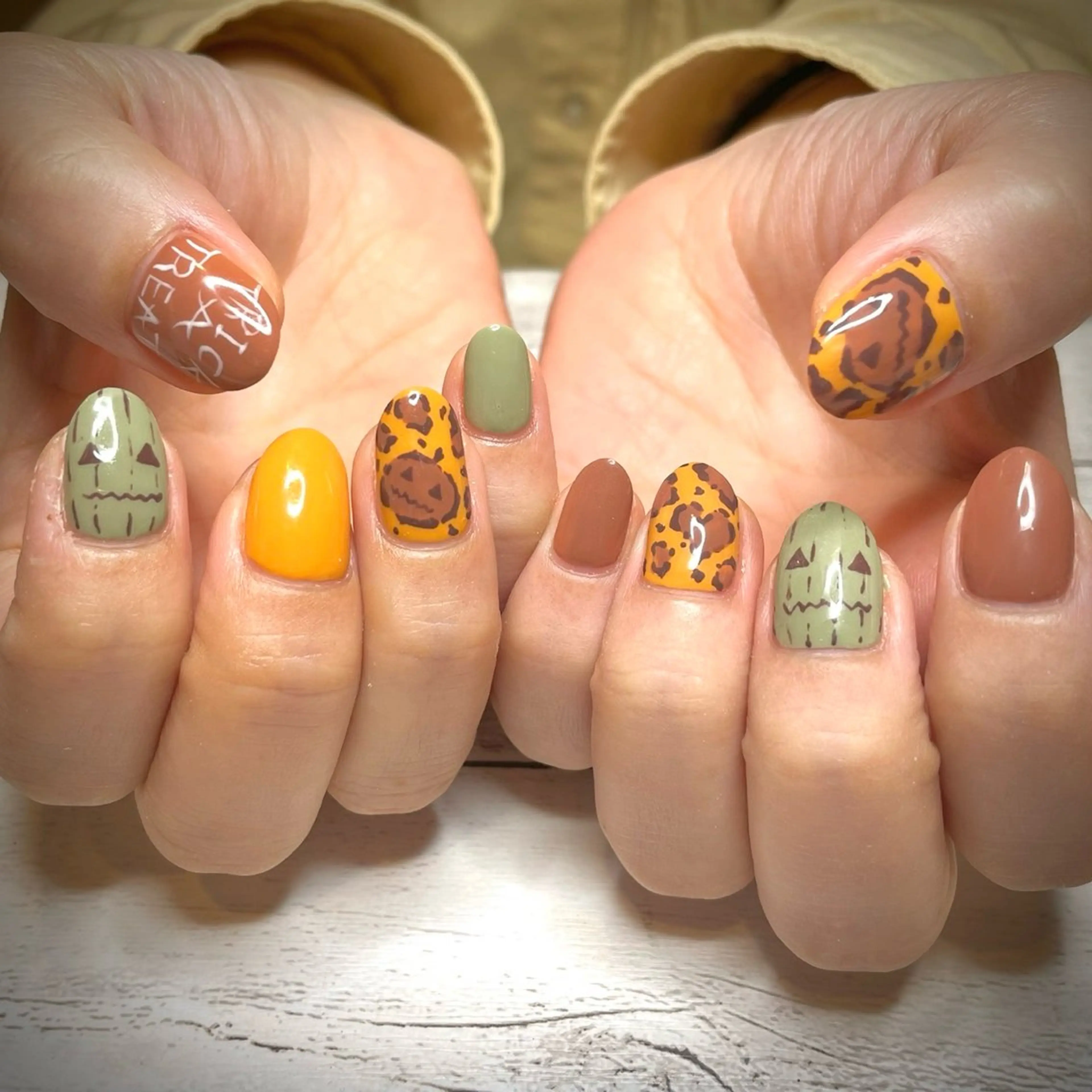 ネイル ハロウィン 💎女性専用💎浅草 /蔵前/押上makiのネイルデザイン