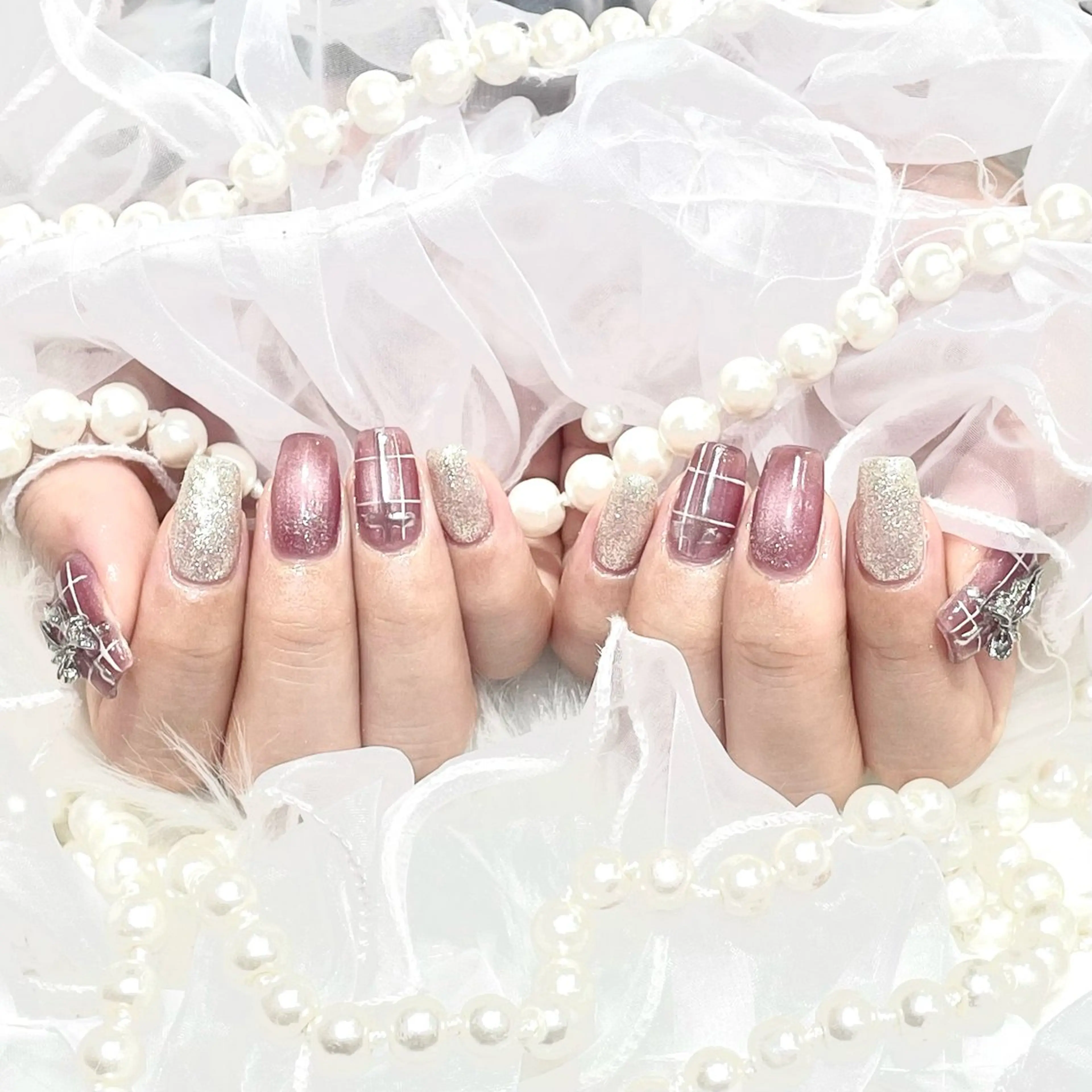 ネイル ハンドネイル WISTERIA midoriのネイルデザイン