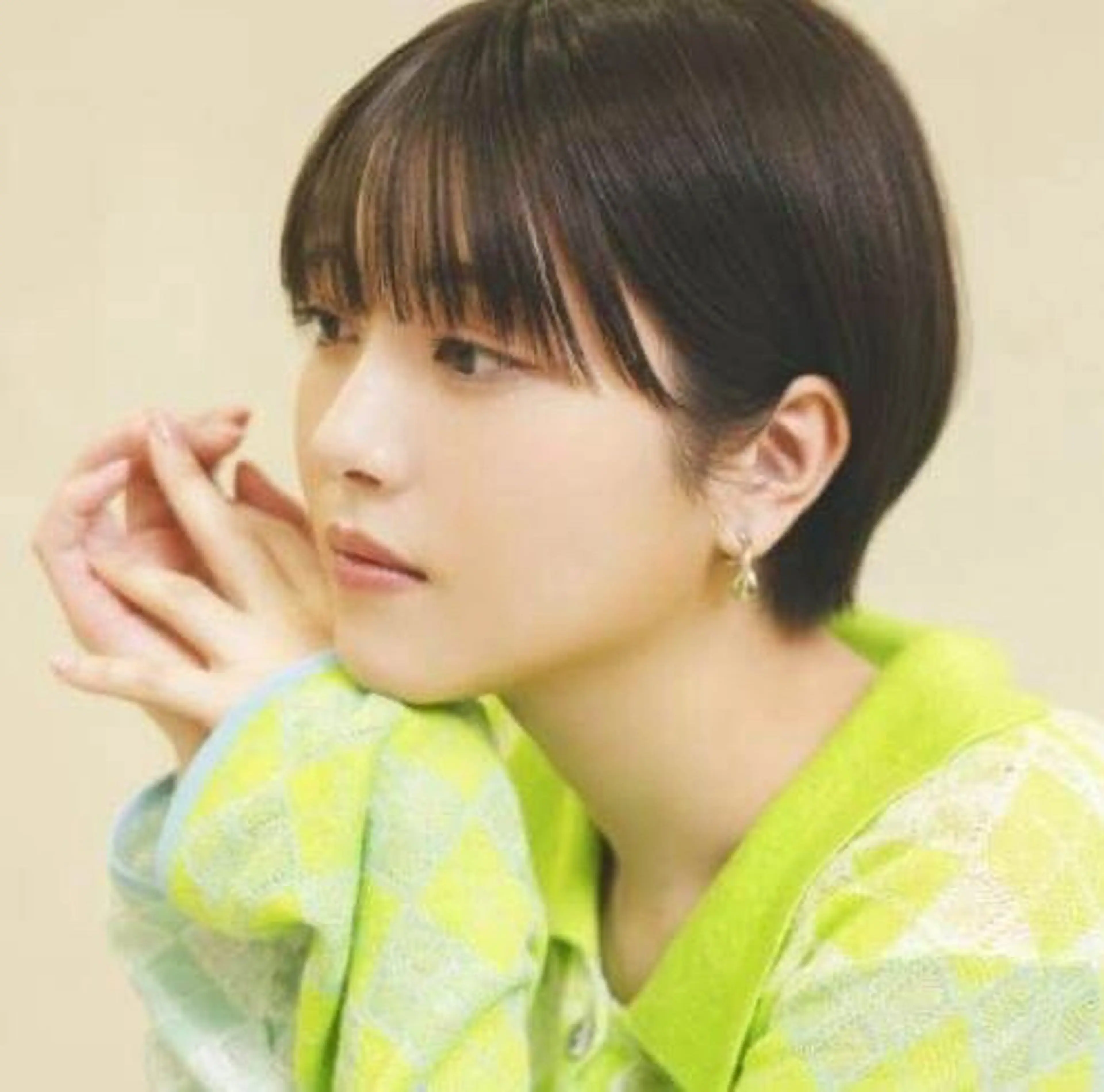 ショート レイヤーカット/ ショート/齋藤大貴のヘアスタイル