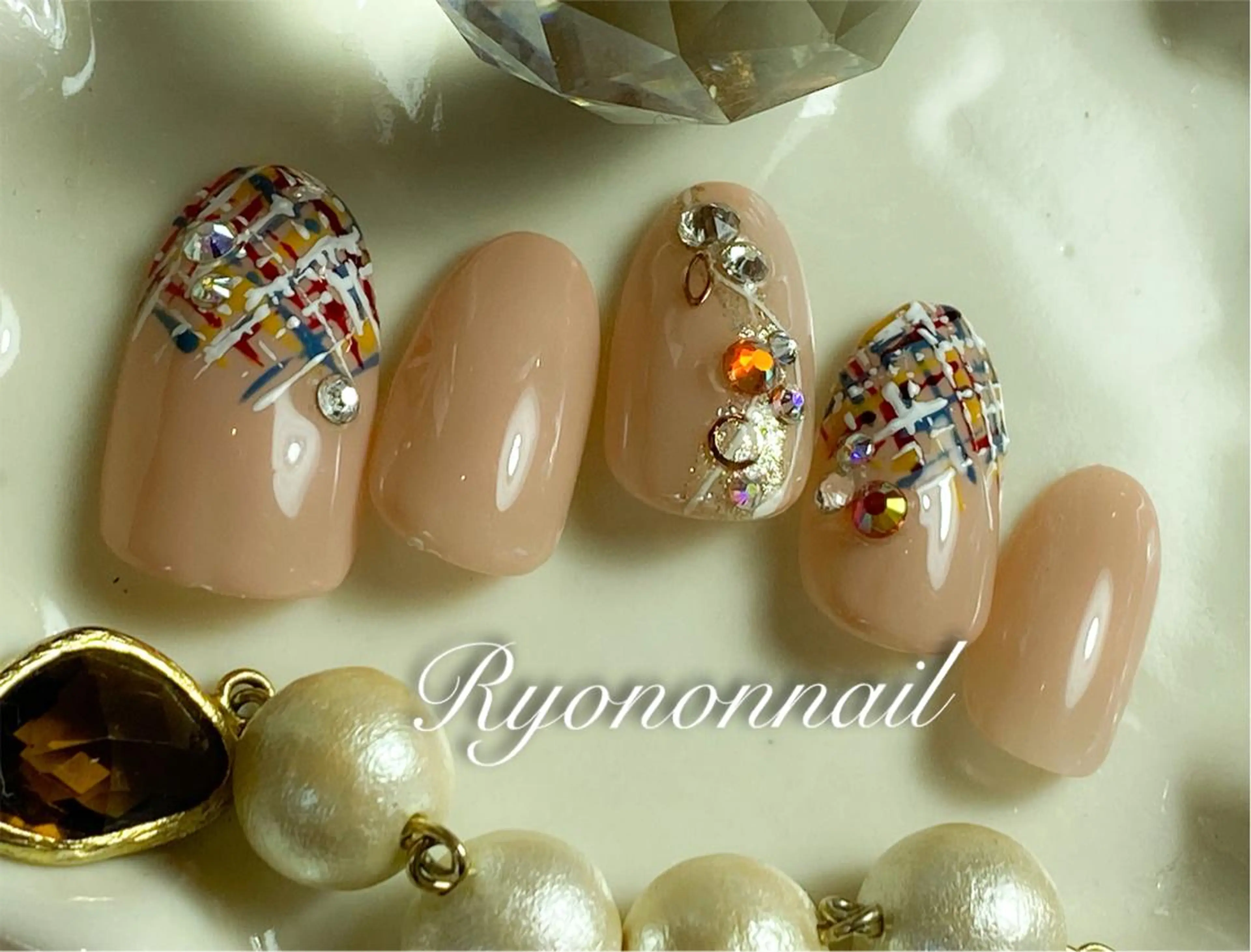 ネイル Ryononnail(リョノンネイル)所属・Ryononnail 上谷典子のネイルデザイン