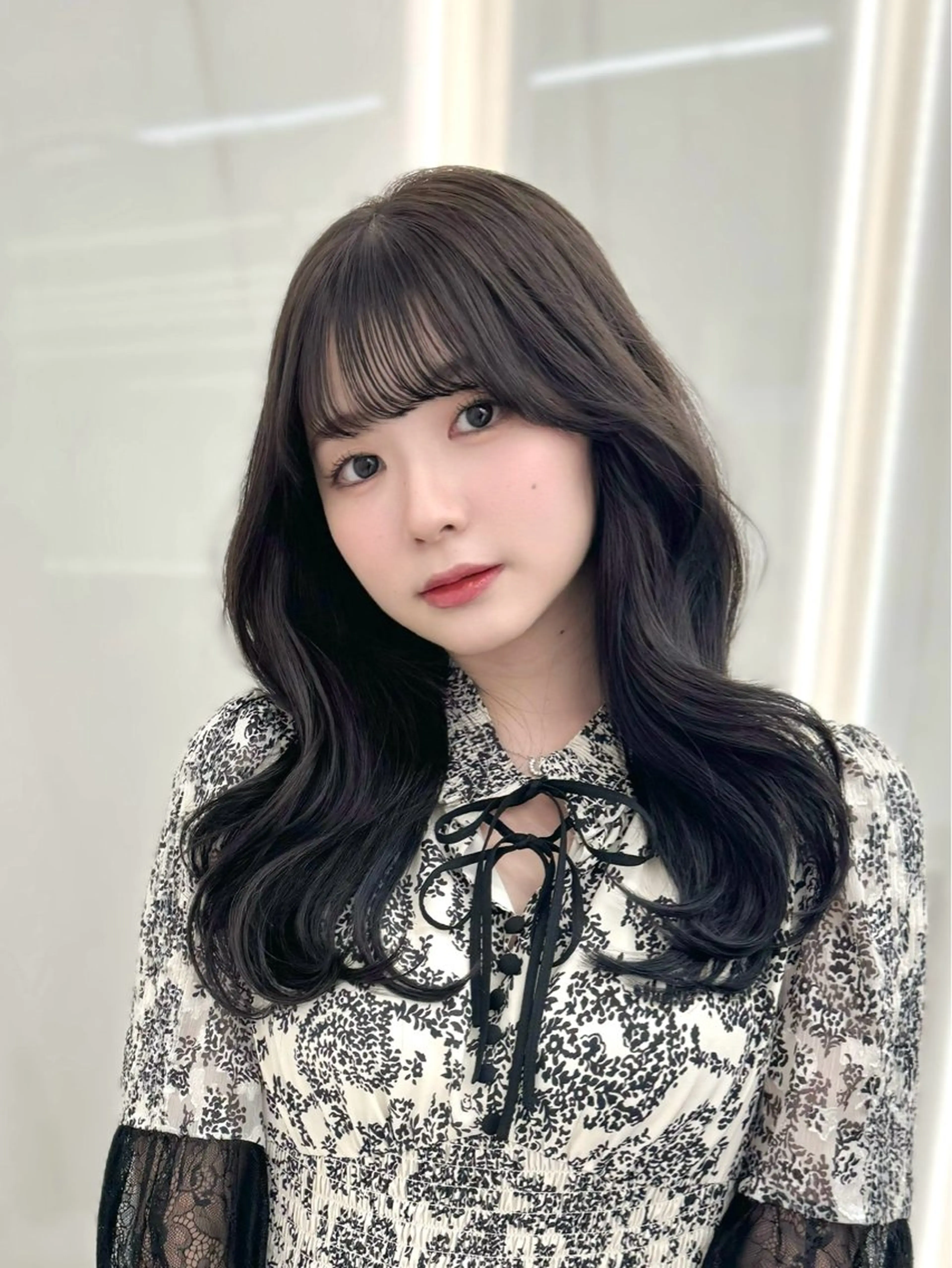 ミディアム COA GINZA 空也/前髪/顔まわりのヘアスタイル