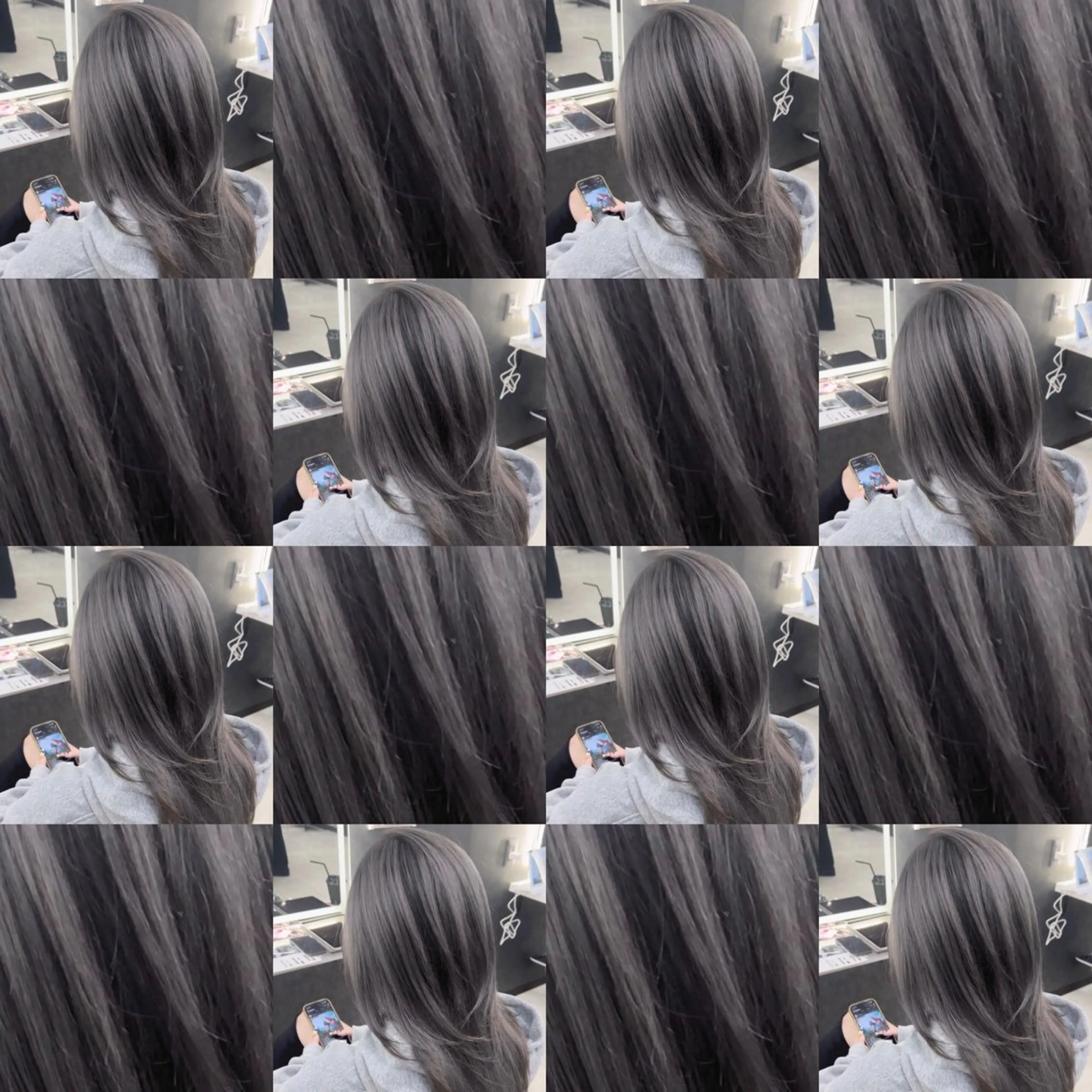 セミロング カラー DESIGNSALON LIA所属・問屋町のブリーチデザ イン屋さん🌈ゆうまのヘアスタイル