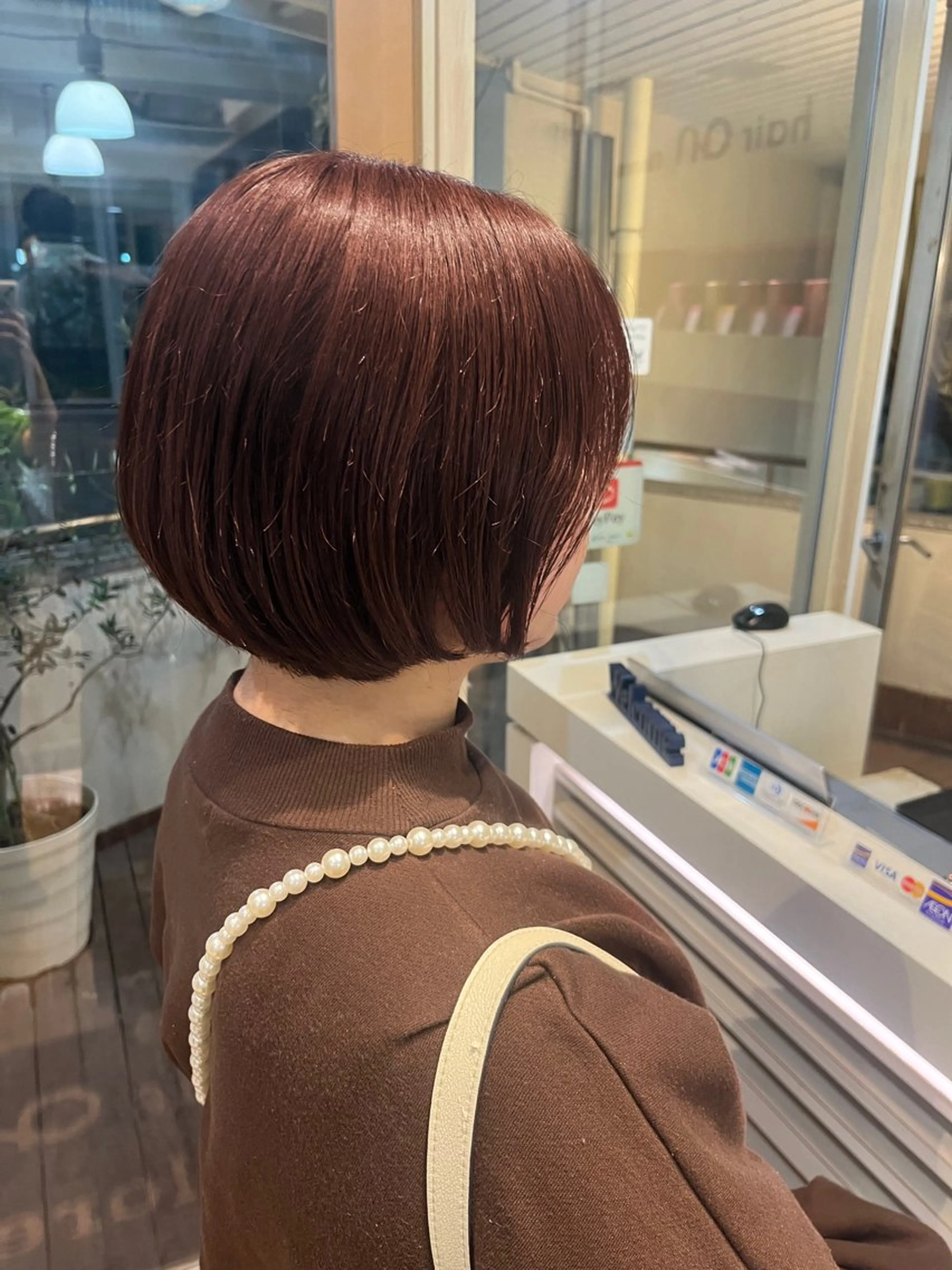 ショート カット ヘアカラー スタジオノル パーマ🌀あやなのヘアスタイル