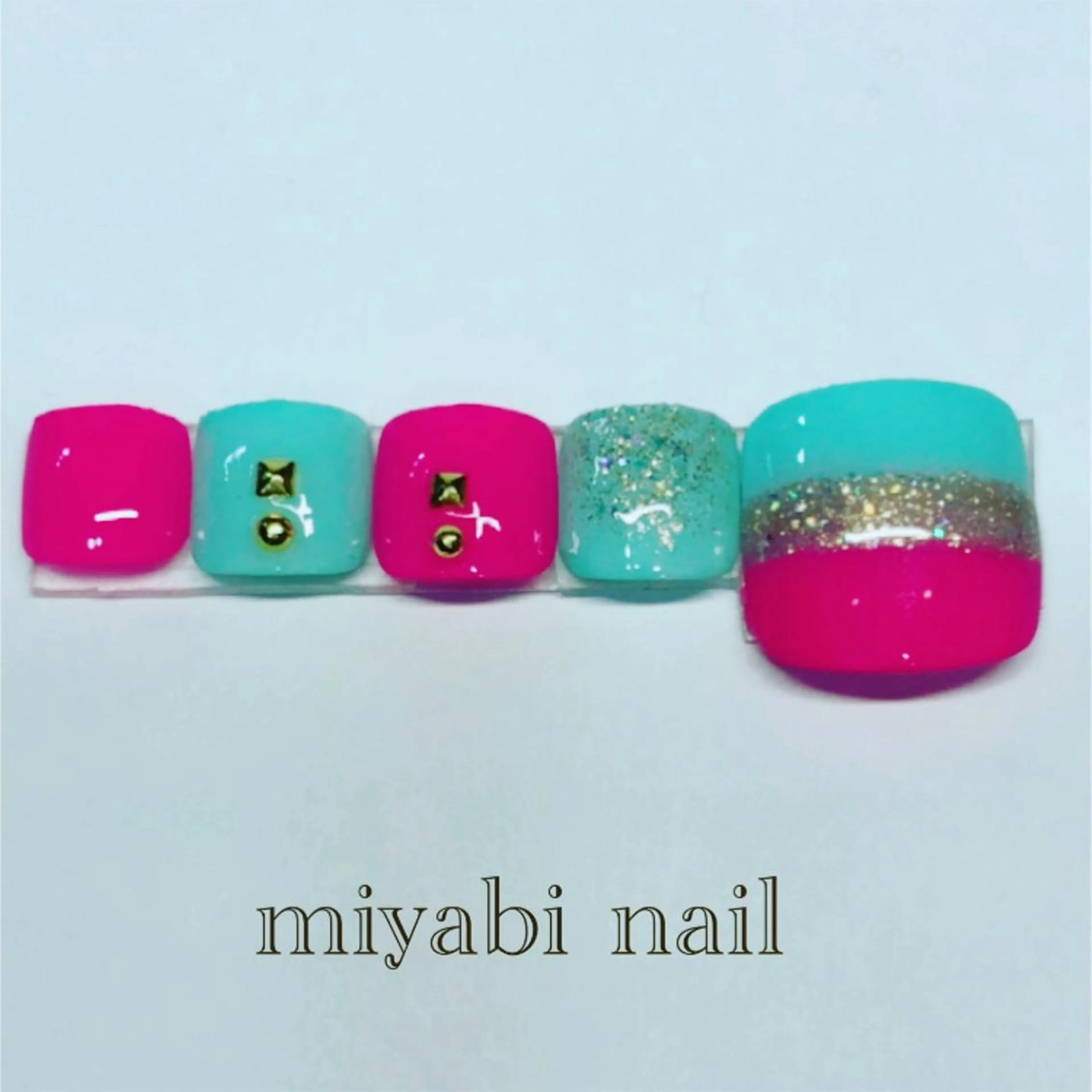 ネイル miyabi nail 桂川駅近くのネイルデザイン