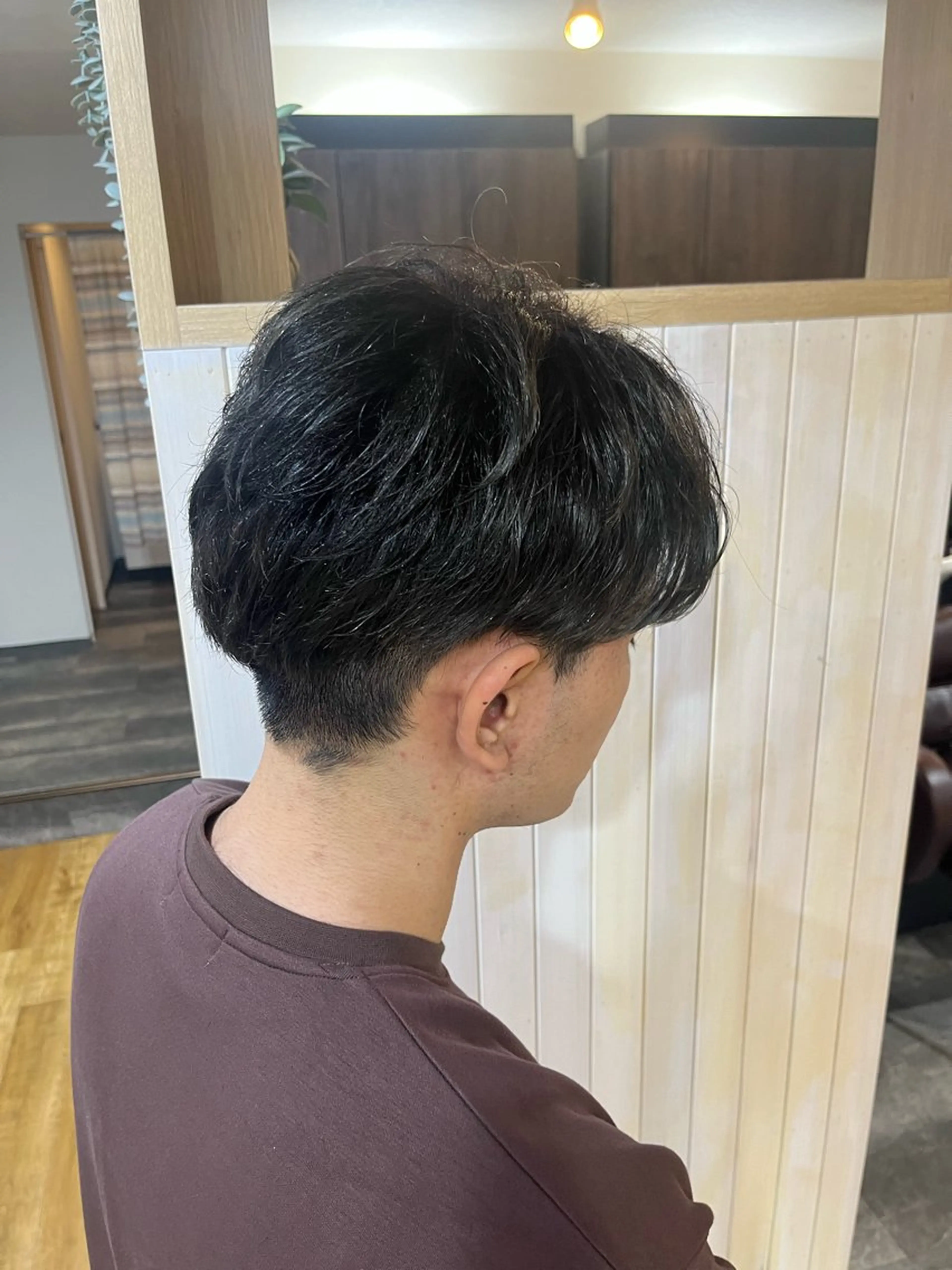 メンズ マッシュ ツーブロック 安島(あじま) 慎(まこと)のヘアスタイル