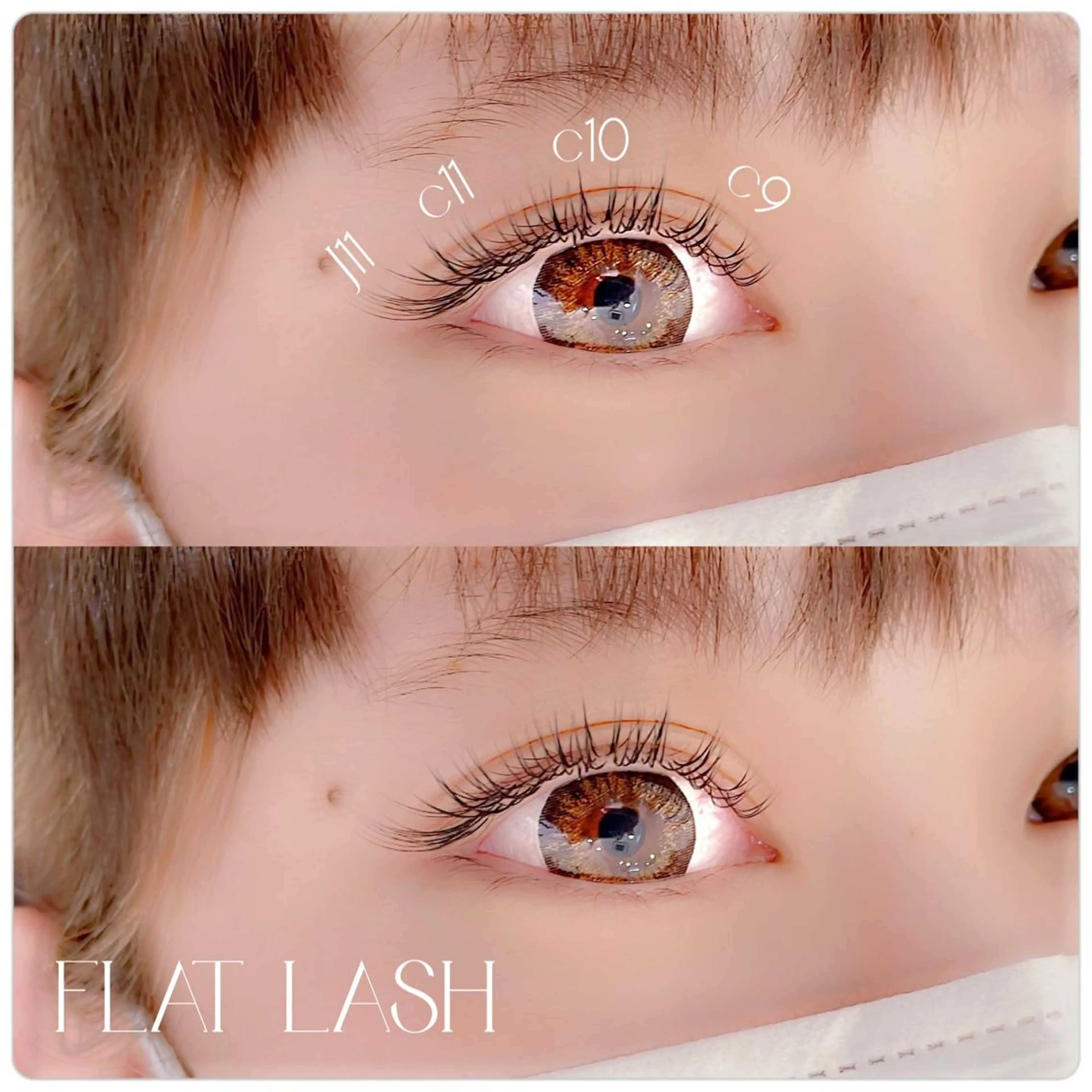 マツエク・マツパ Lash&Brow Mignonのマツエク・マツパデザイン