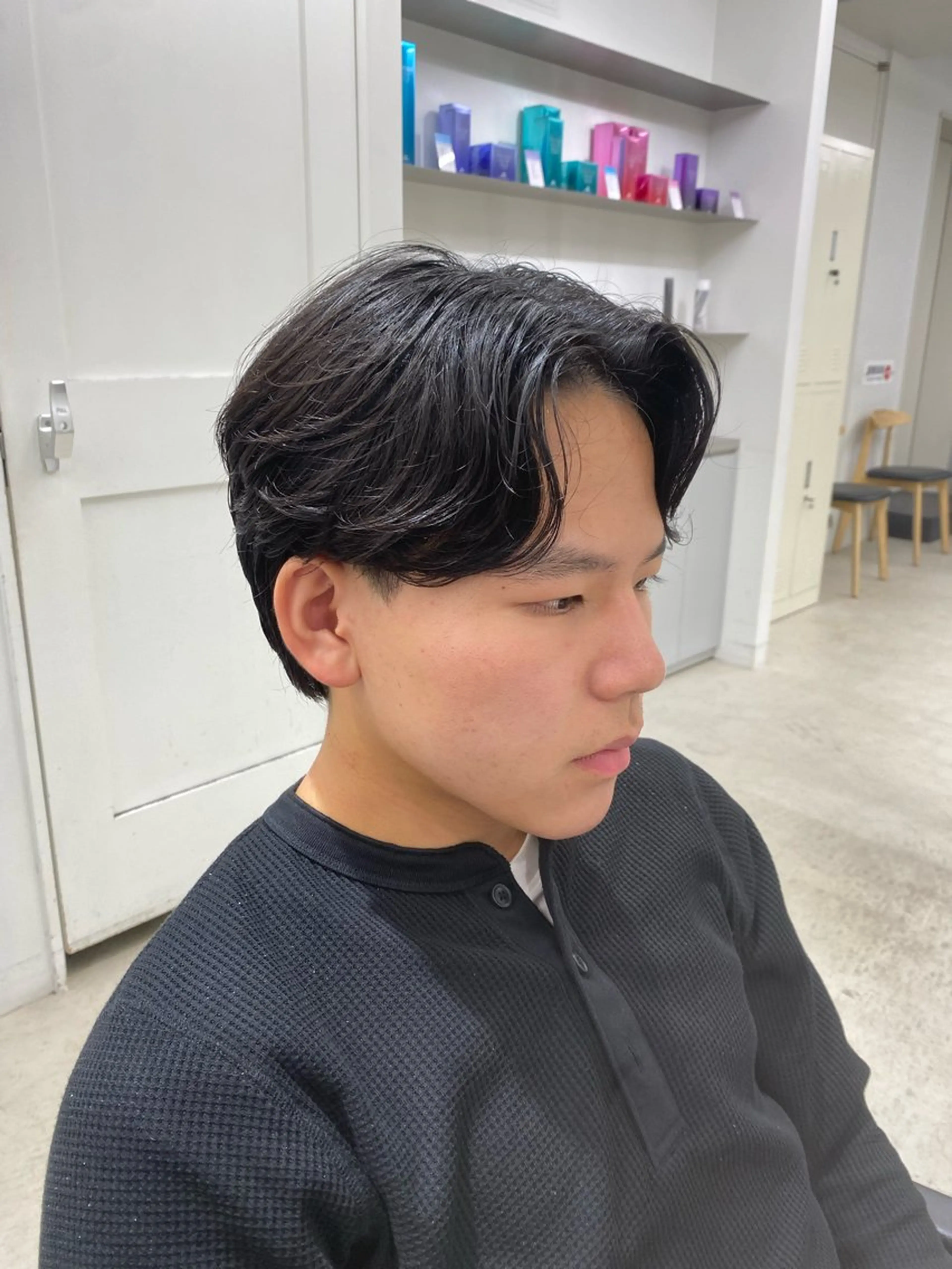 パーマ メンズ メンズパーマ ニュアンスパーマ カット パーマ メンズパーマ/名駅 /カラー/SEIYAのヘアスタイル