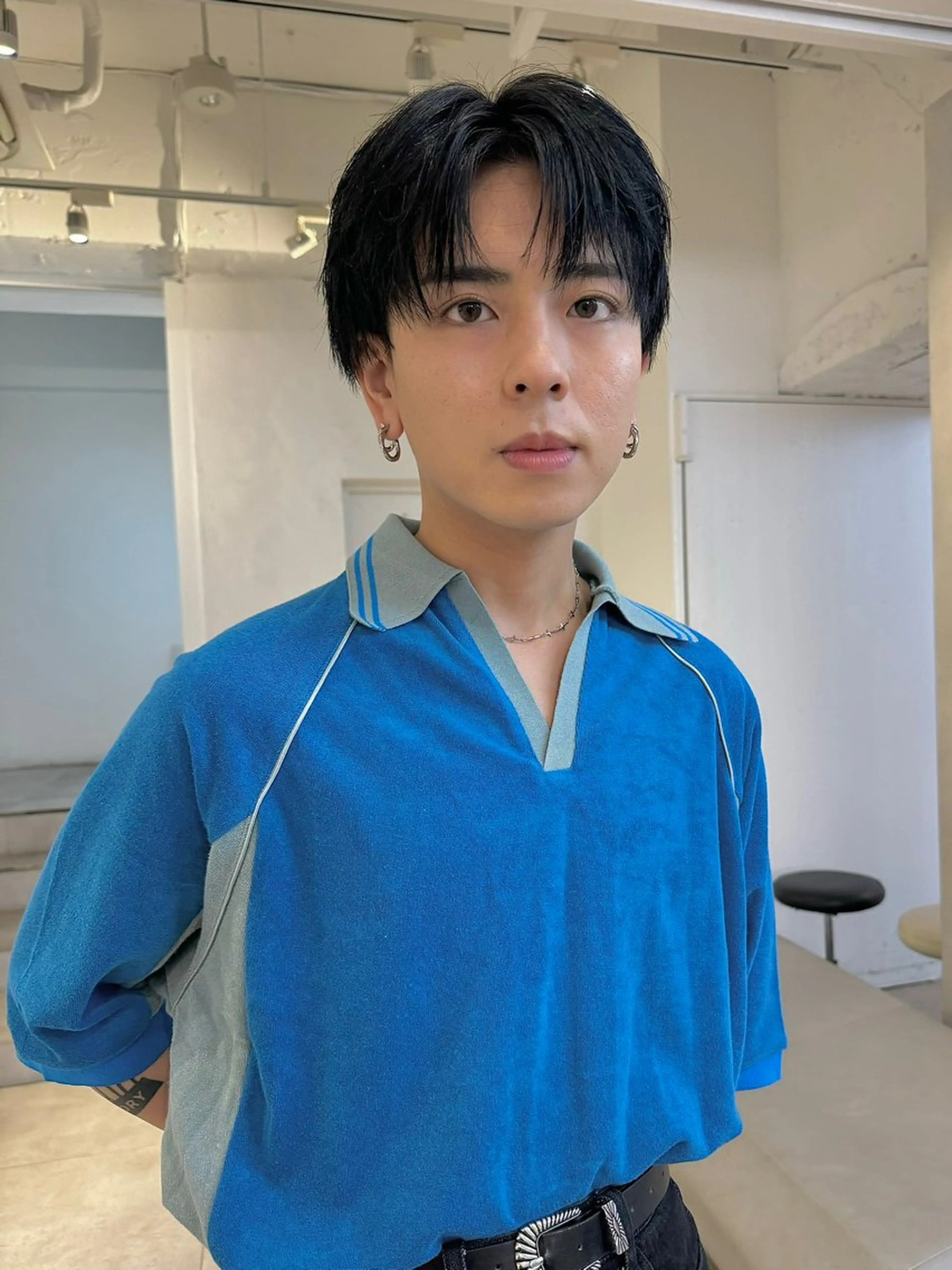 ショート メンズ カット 🇰🇷カルマパーマ kaito🇰🇷のヘアスタイル