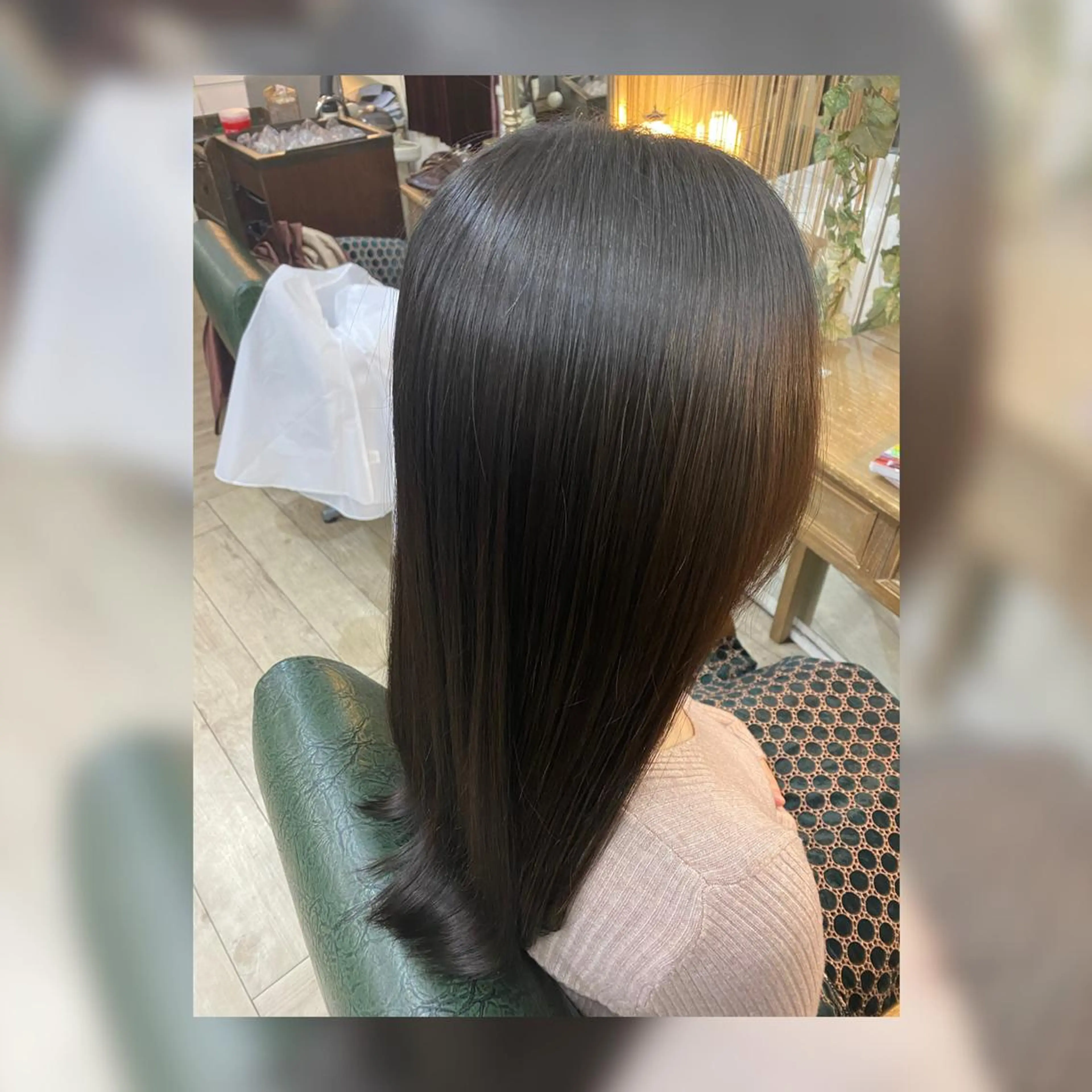 セミロング 髪質改善/縮毛矯正 艶髪🔥高杉のヘアスタイル