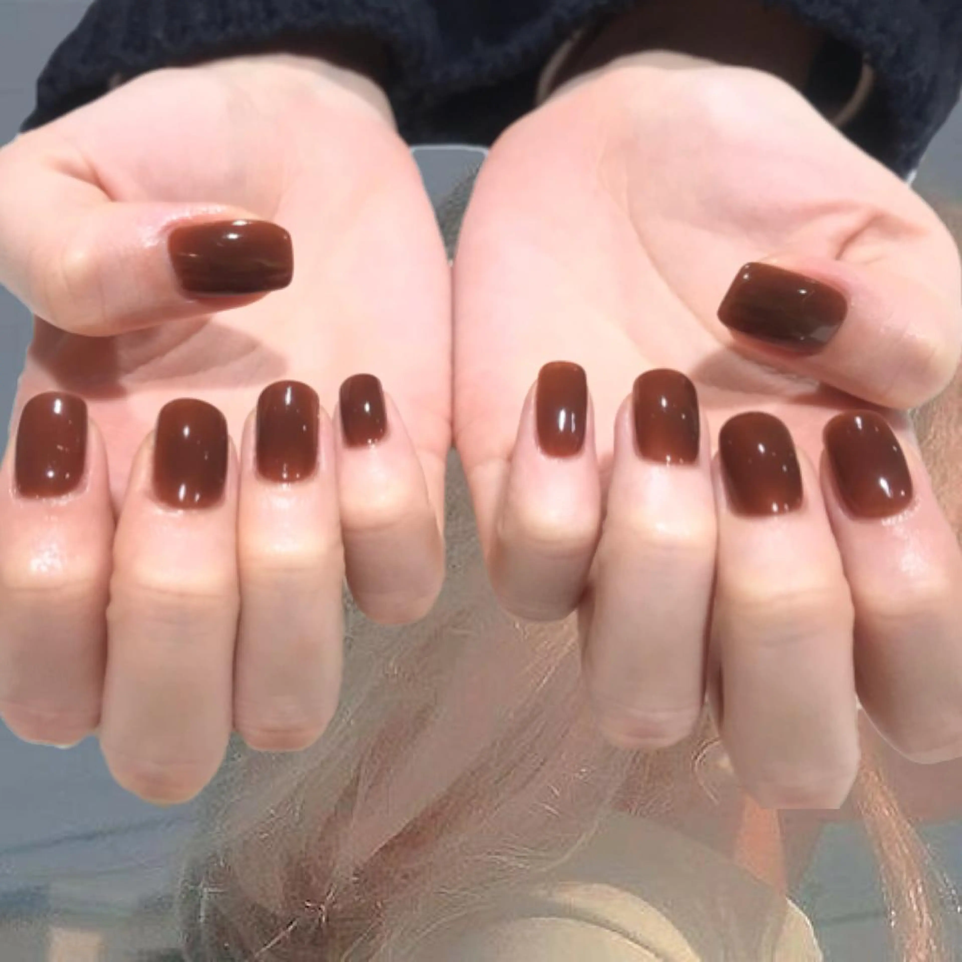 ネイル ブラウン sharesalon    room59所属・nozomi 🌙のネイルデザイン