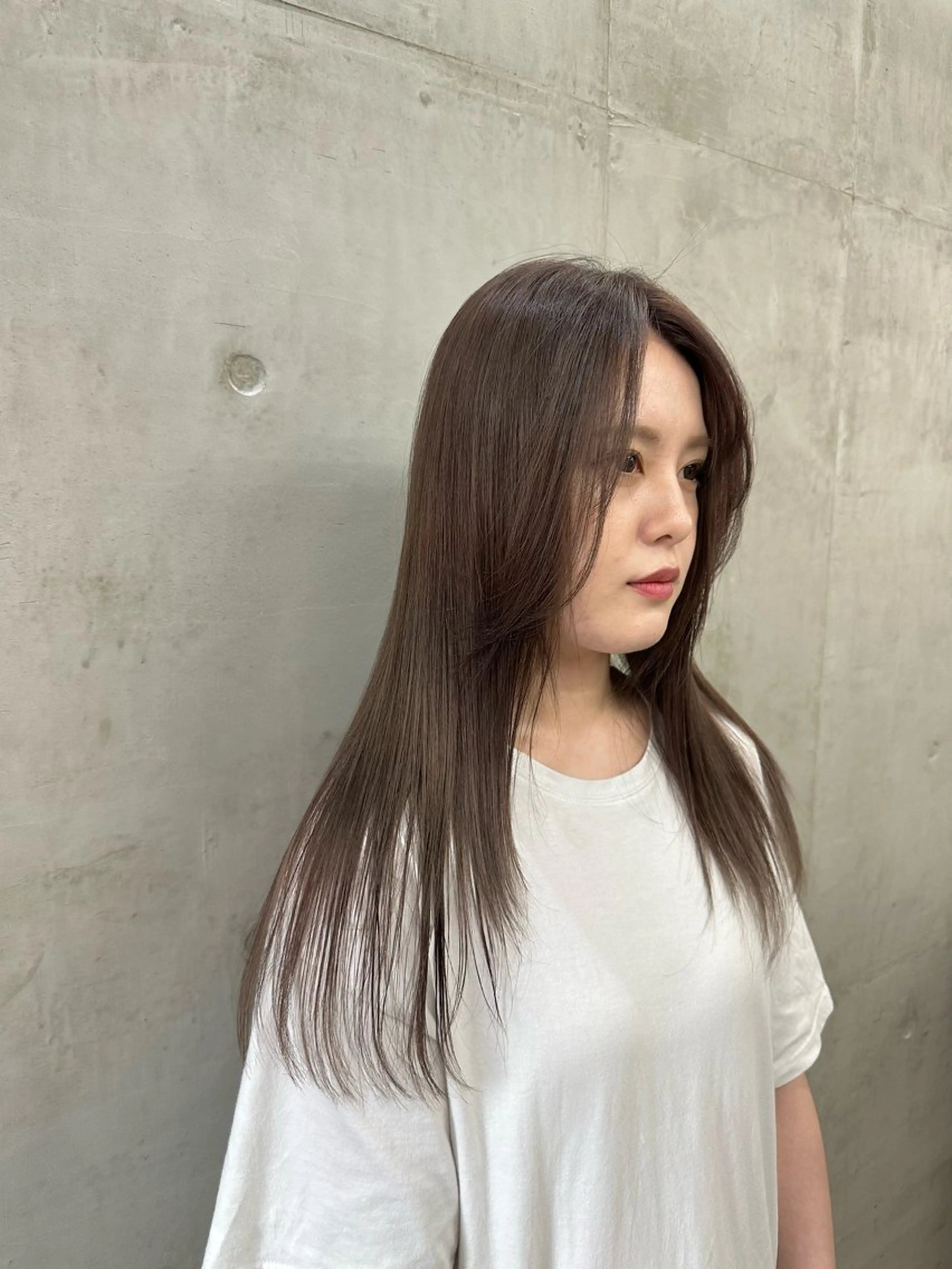 ロング カラー ベージュカラー ブリーチ レイヤーカット💫 ／HARUKA🎀のヘアスタイル