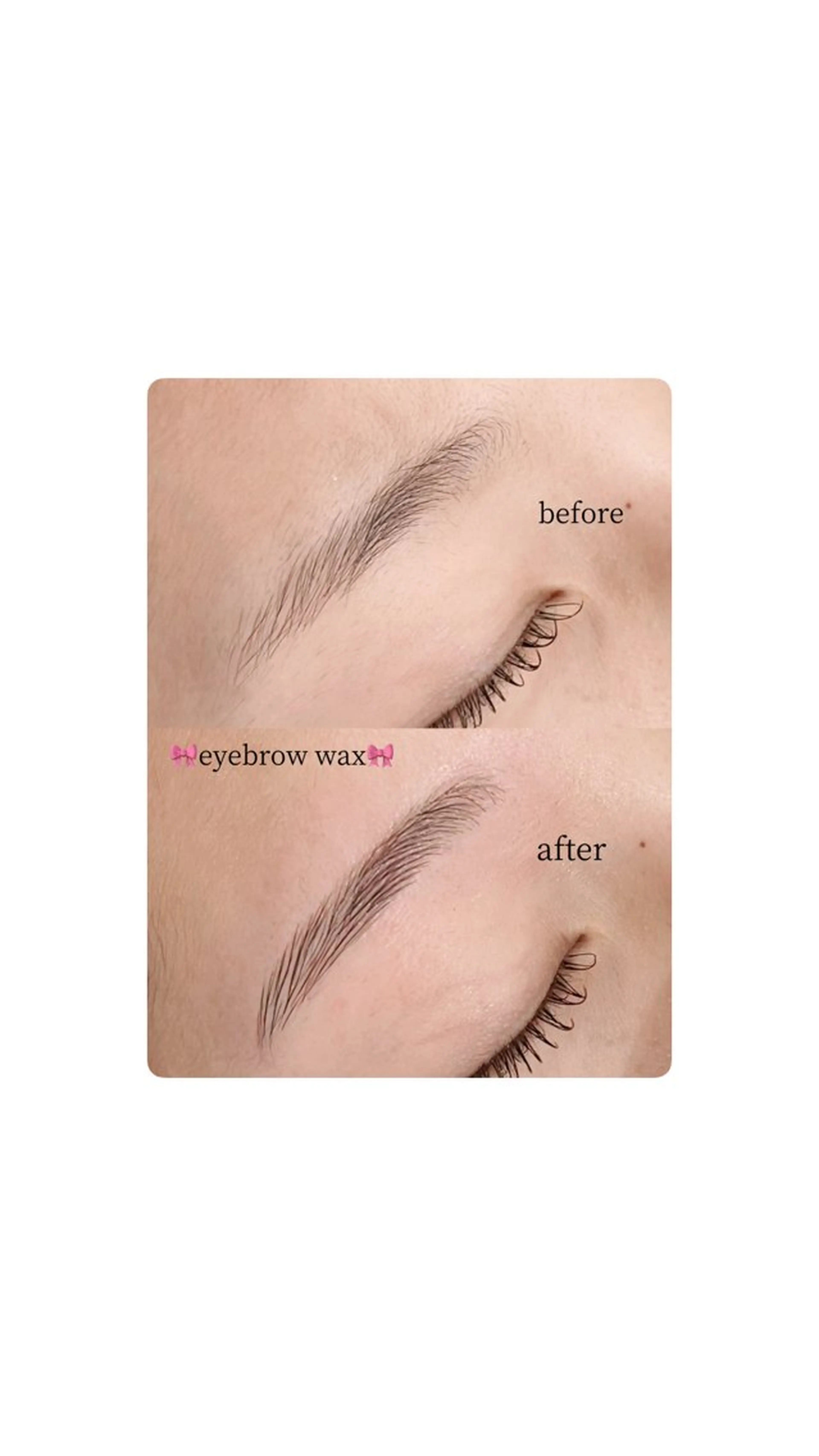 当日予約限定価格♡眉毛ワックスの写真