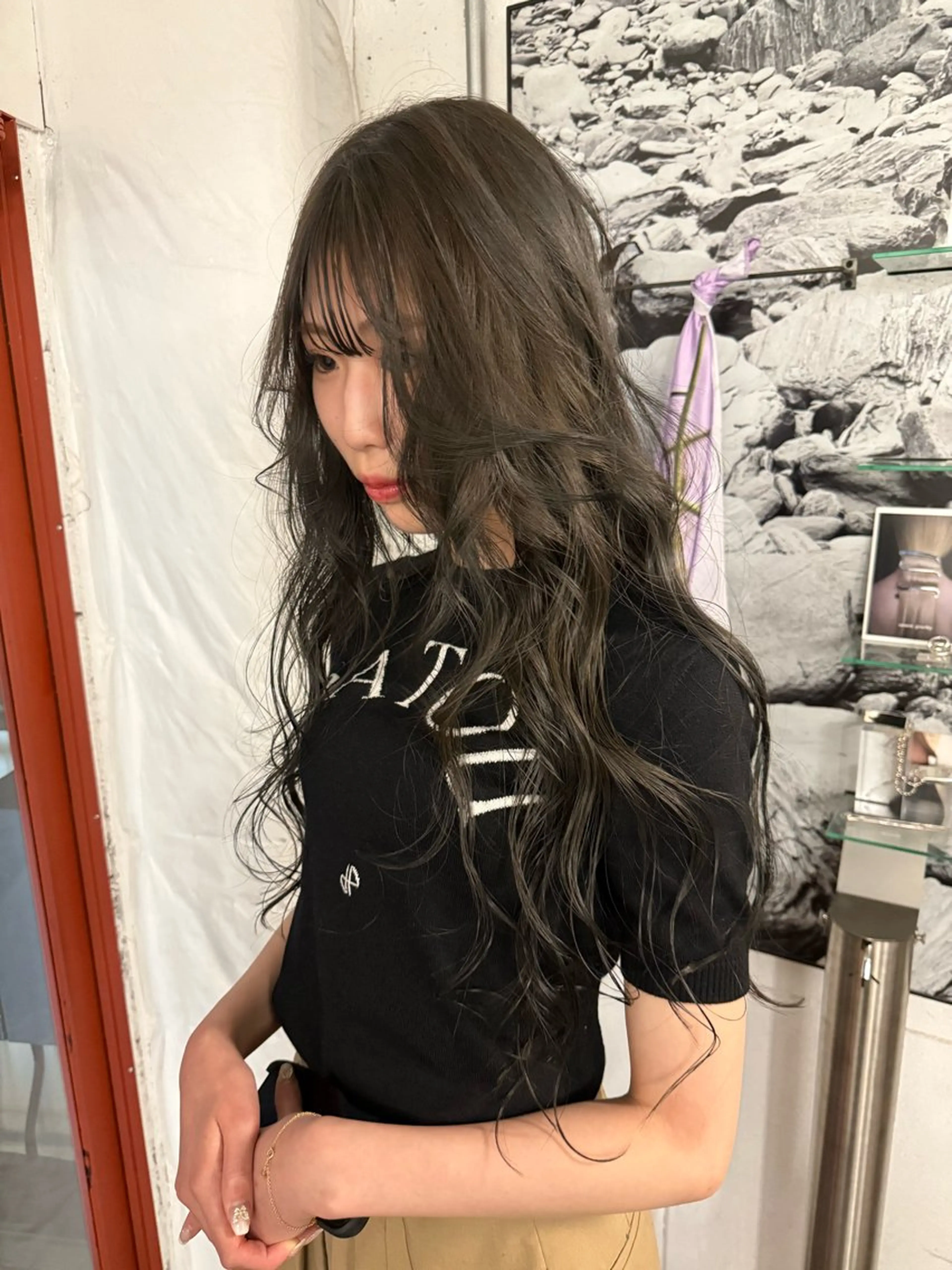 ロング カラー ハイトーン/デザイン /ひさやのヘアスタイル