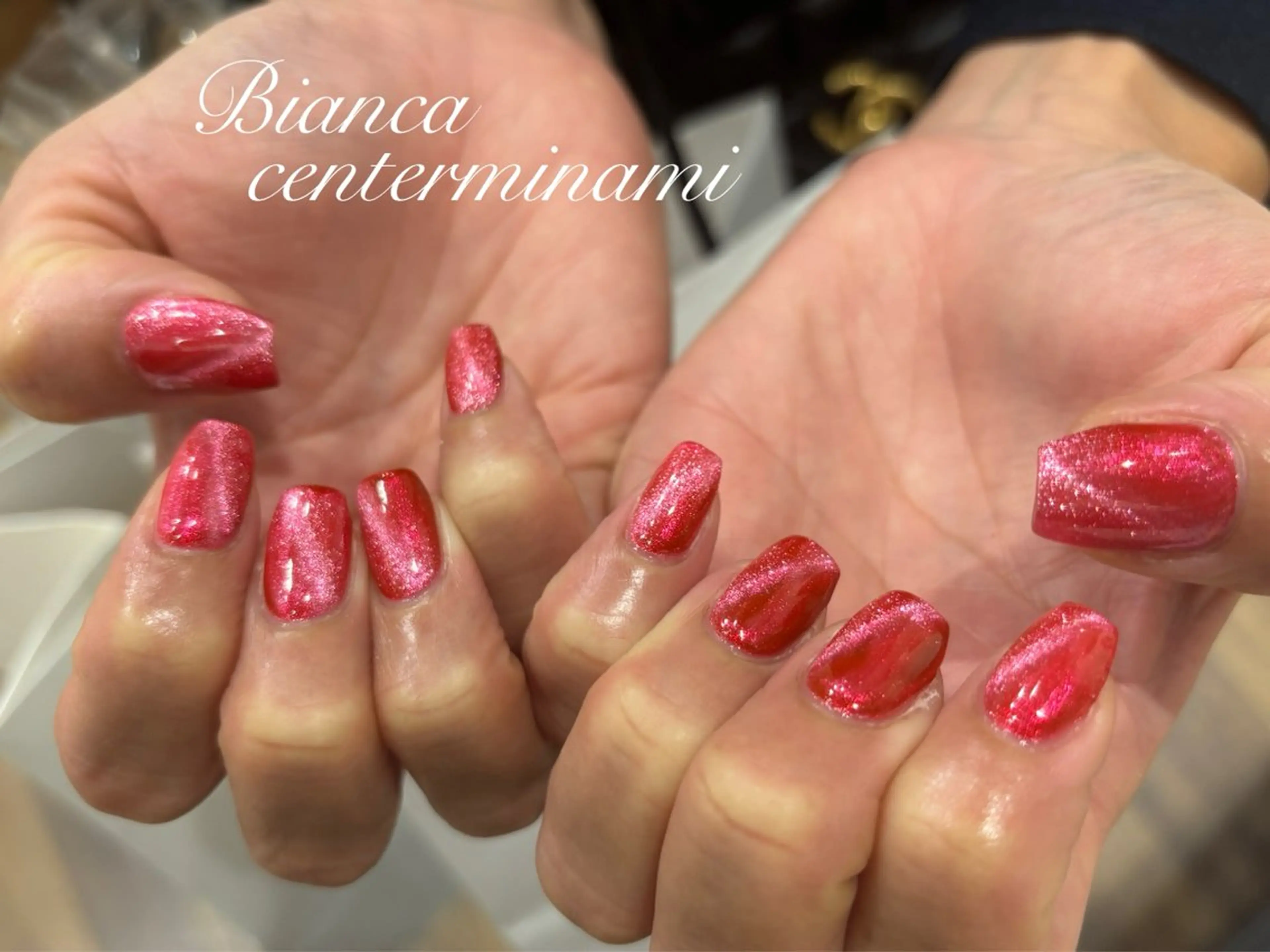 オフなし🧲🌟マグネットネイル　 新規￥6850/再来￥7850の写真