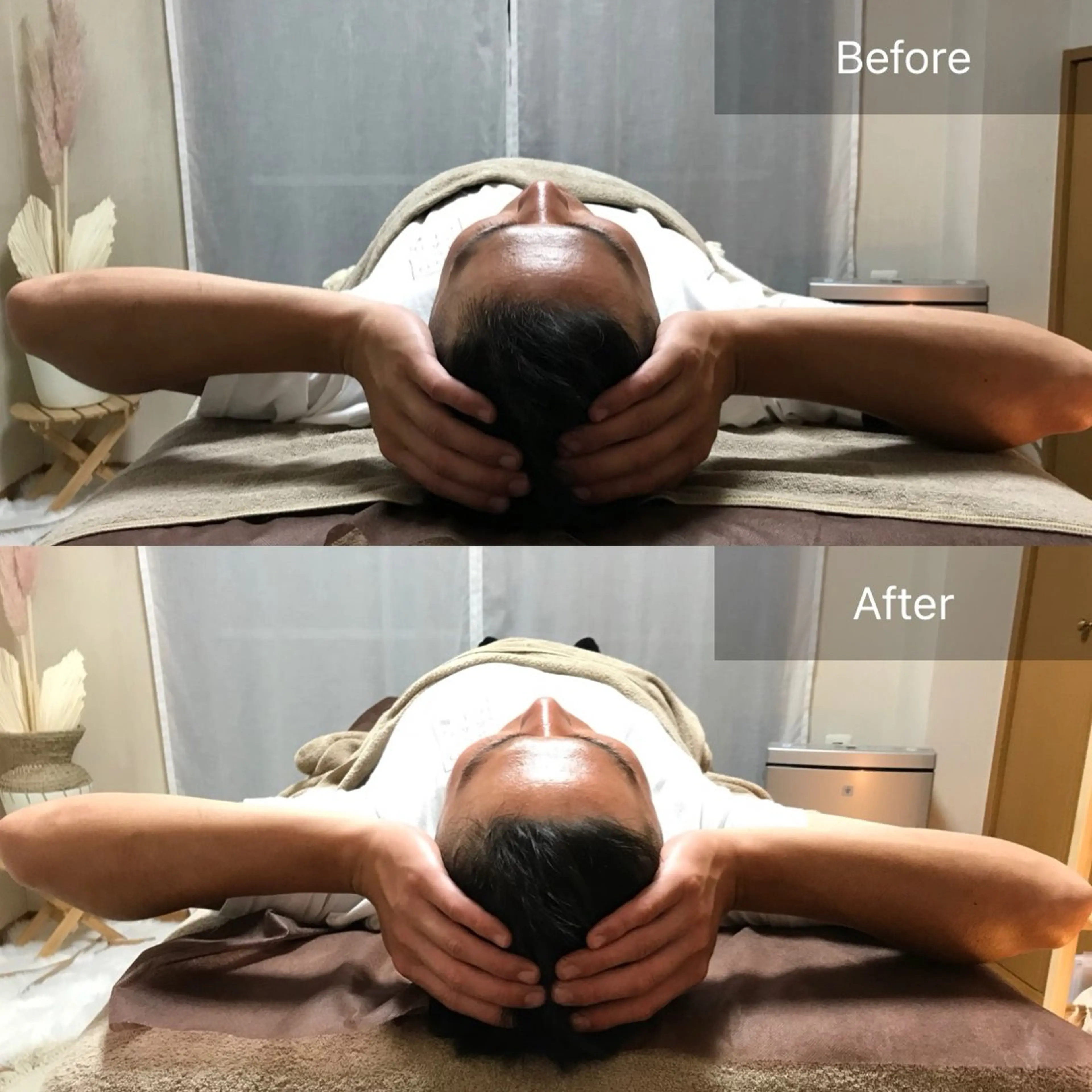 初回割引 脳洗浄®︎ドライコース(オイル施術なし)の写真