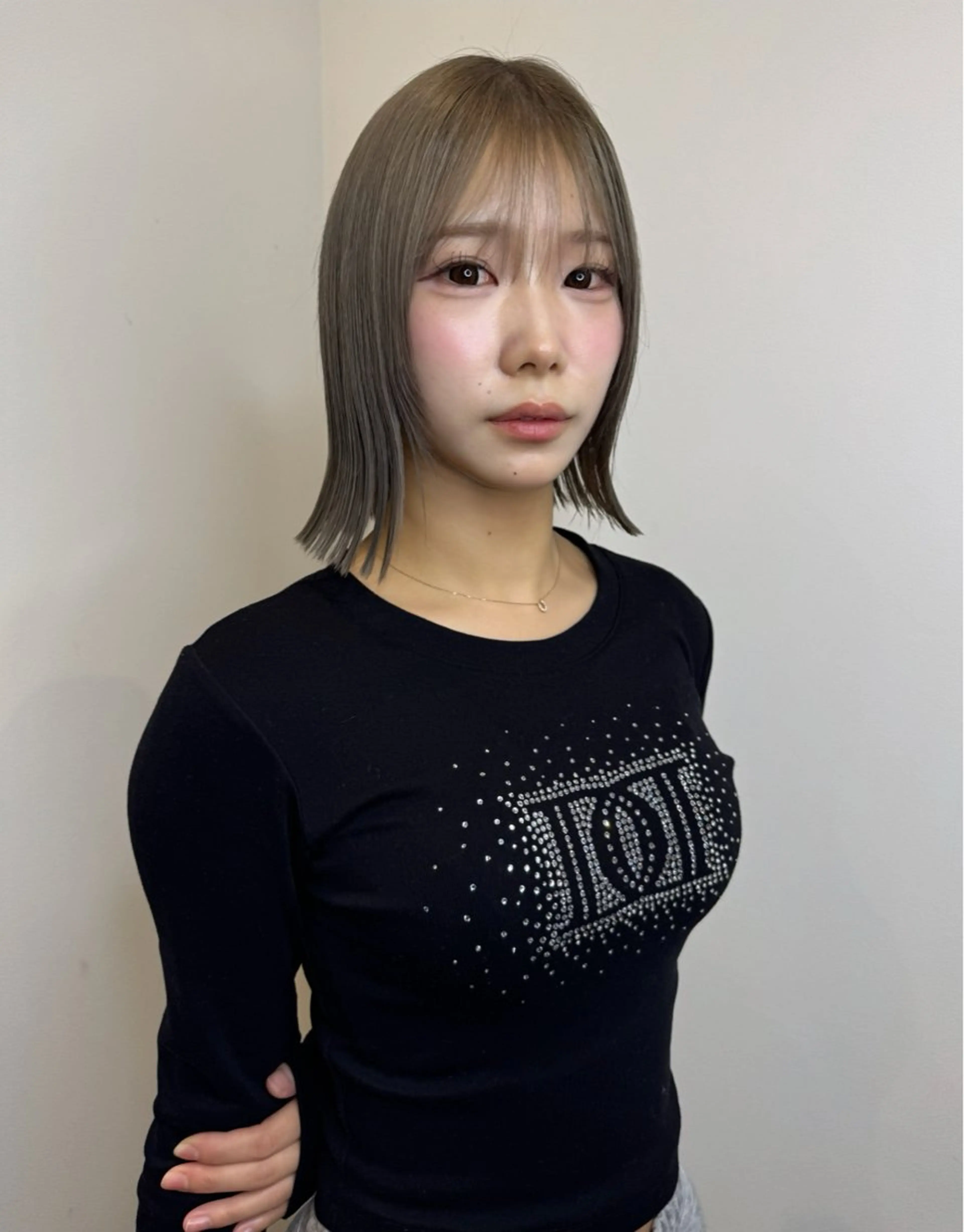 ショート ボブ ヘアカラー トリートメント 韓国風 はやお🇰🇷のヘアスタイル