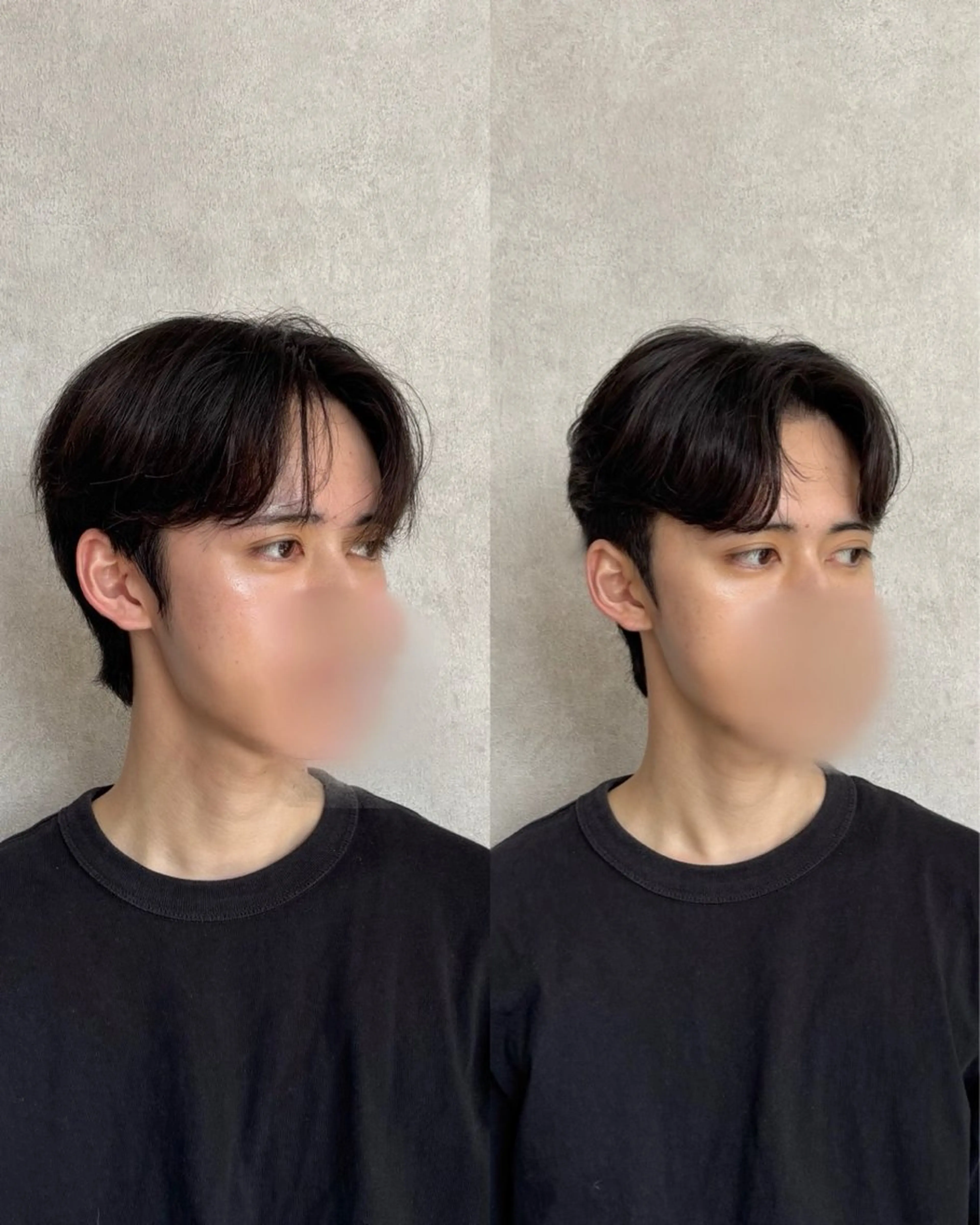 ショート パーマ メンズ カット トリートメント 韓国メンズヘア/ ダウンパーマ/歩夢のヘアスタイル