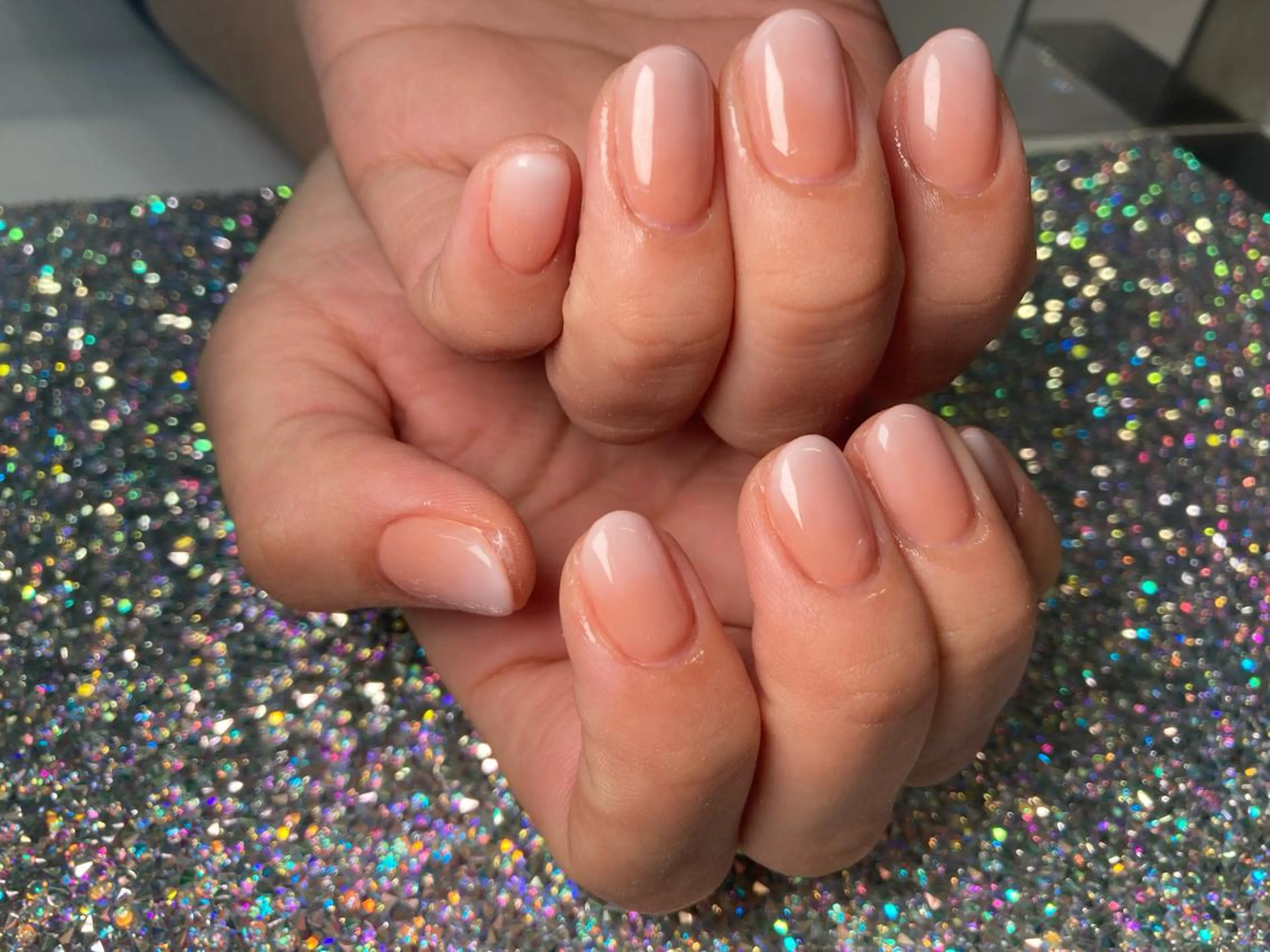 ※Hand※白グラデーション••••••¥5500の写真