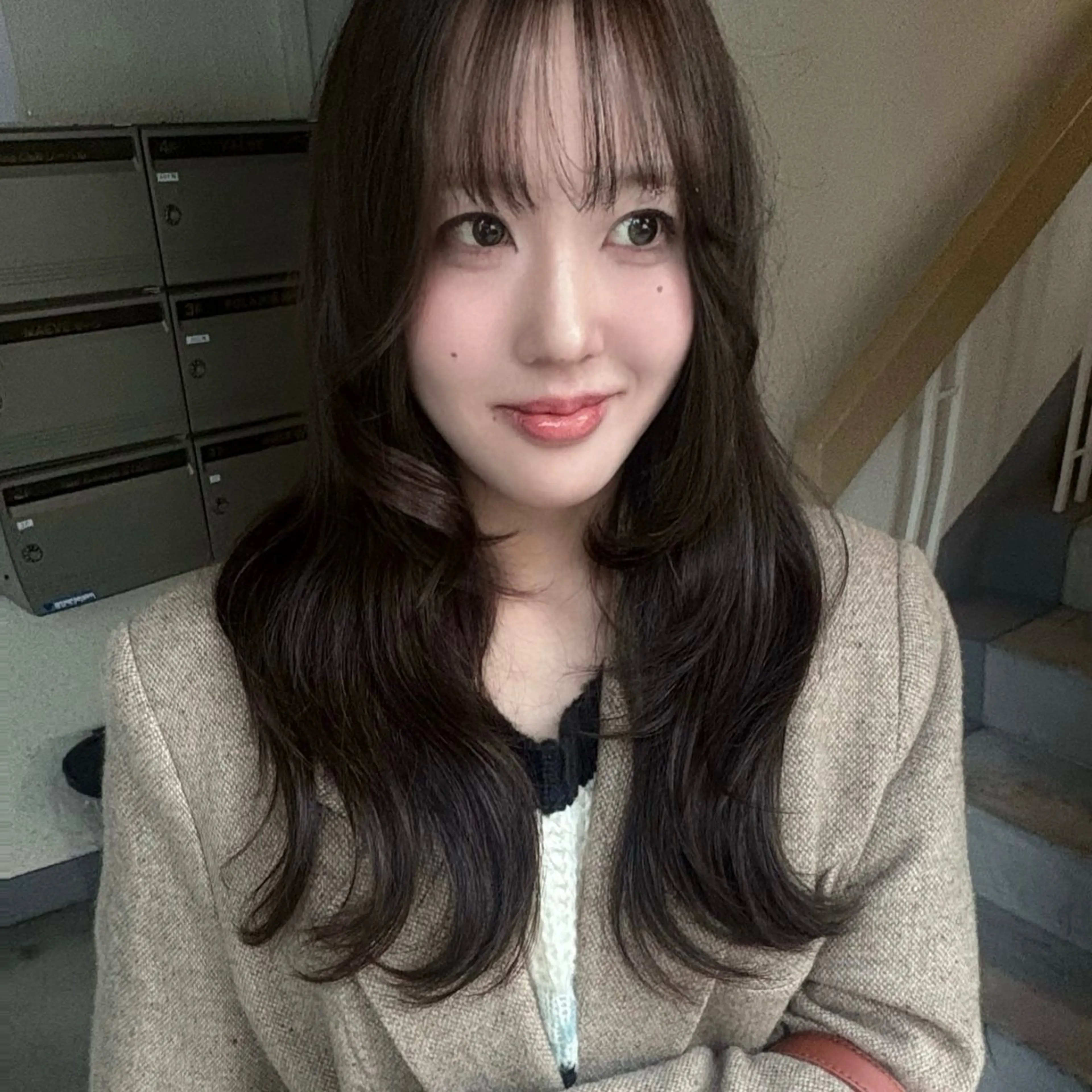 ロング ヘアカラー siki yuikaのヘアスタイル