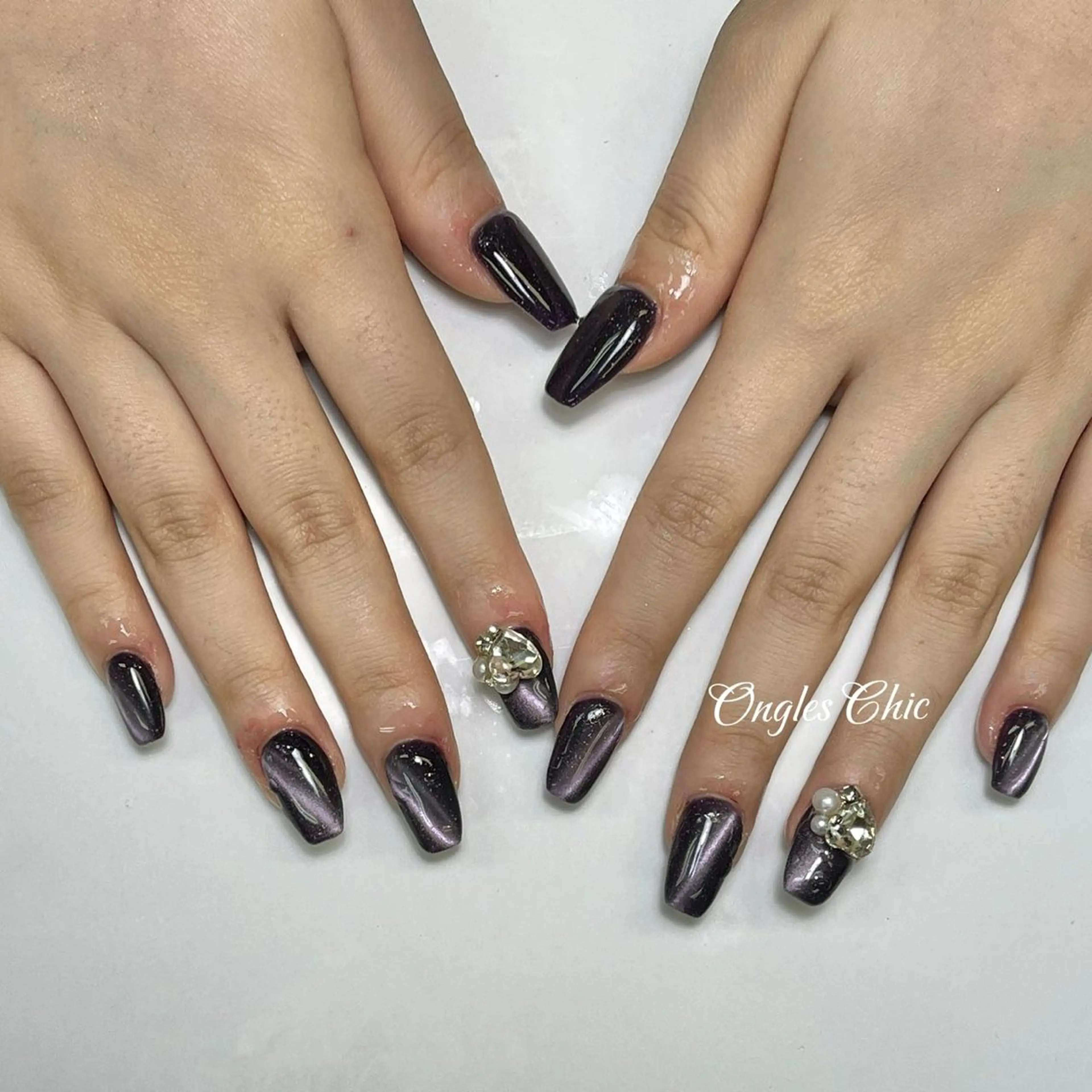 ネイル ハンドネイル ongles chic24時間営業のネイルデザイン