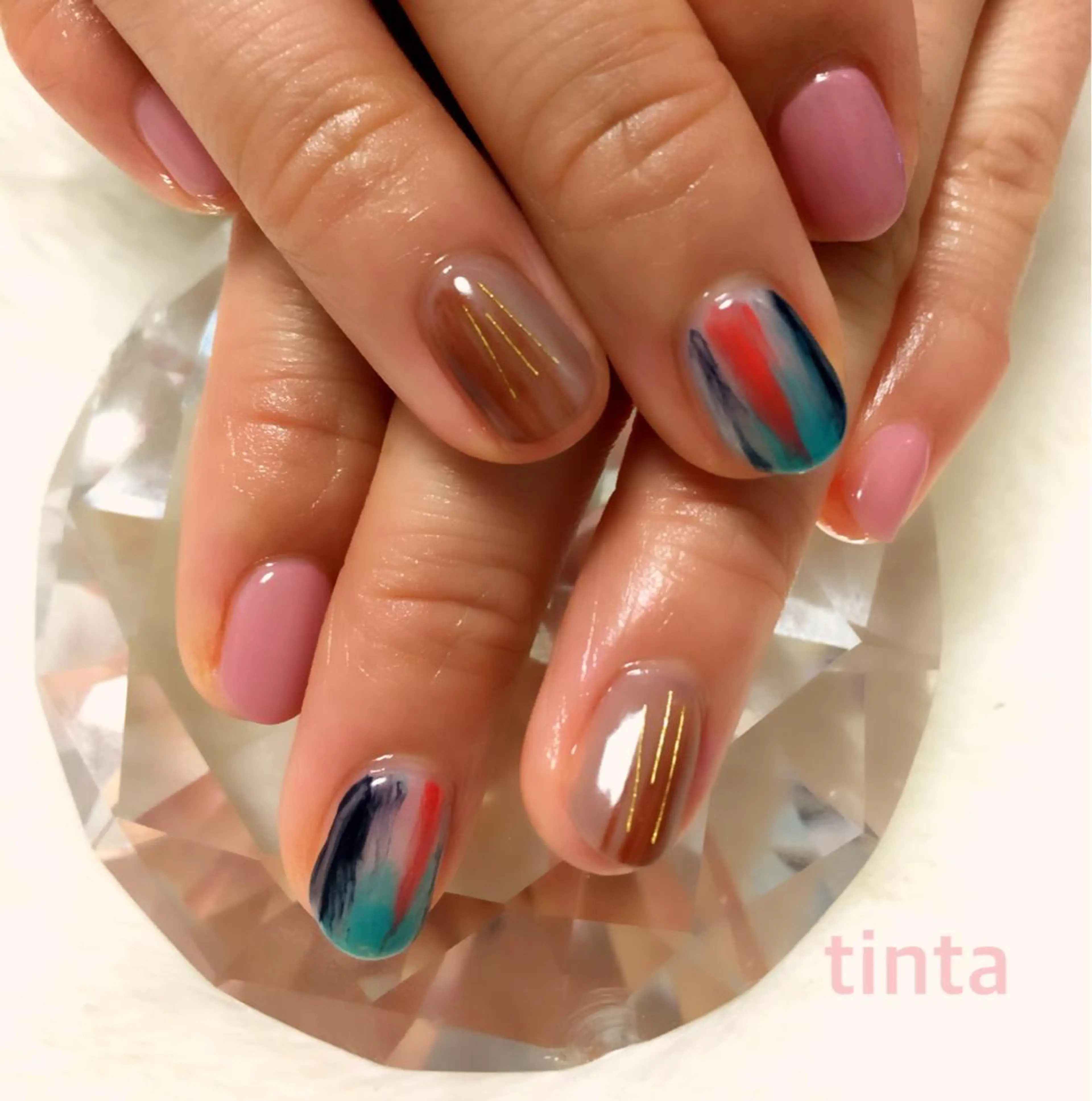 ネイル ネイルサロン ティンタ所属・馬場 典子のネイルデザイン