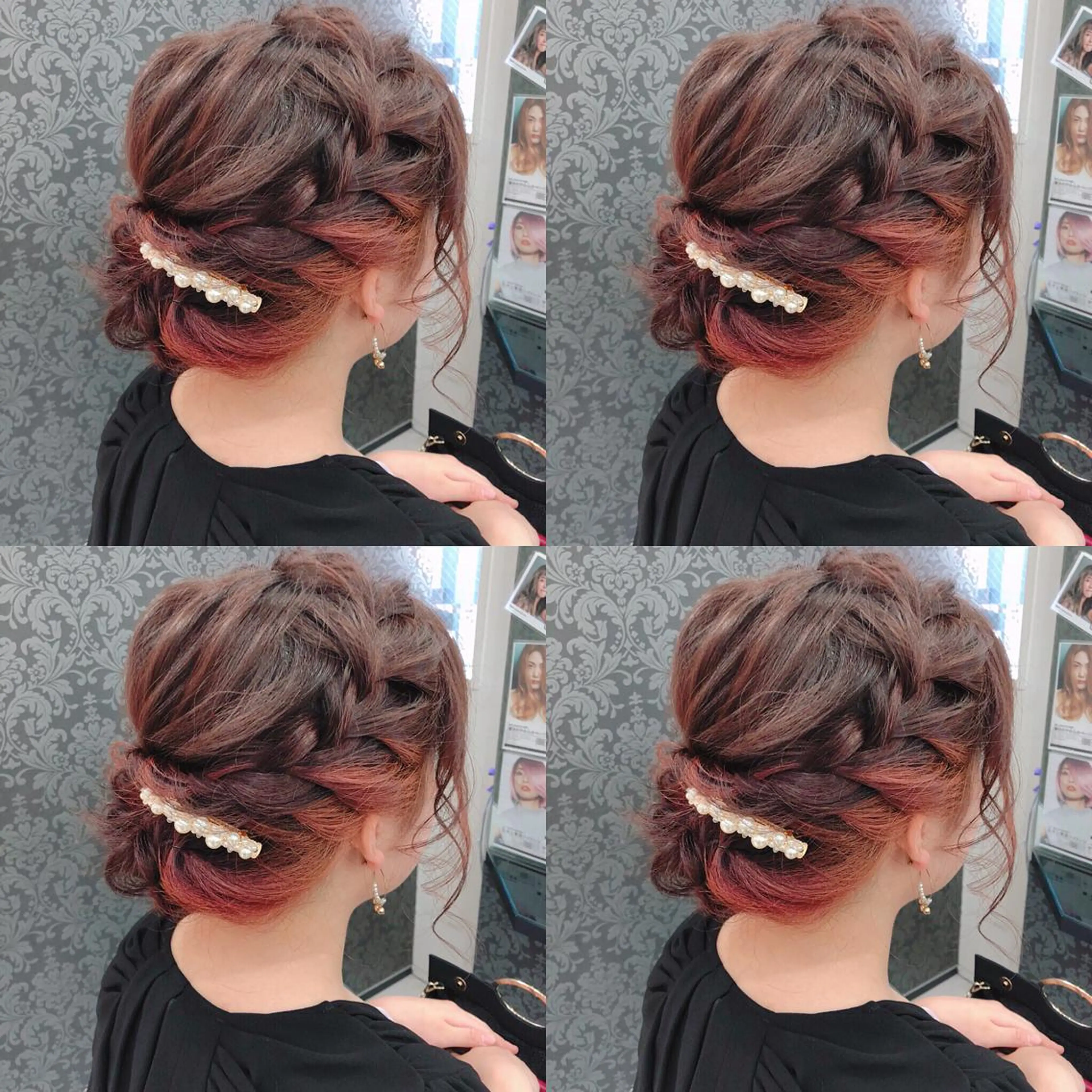 ミディアム ヘアアレンジ ヘアセット 🌷MAYU 🌷のヘアスタイル