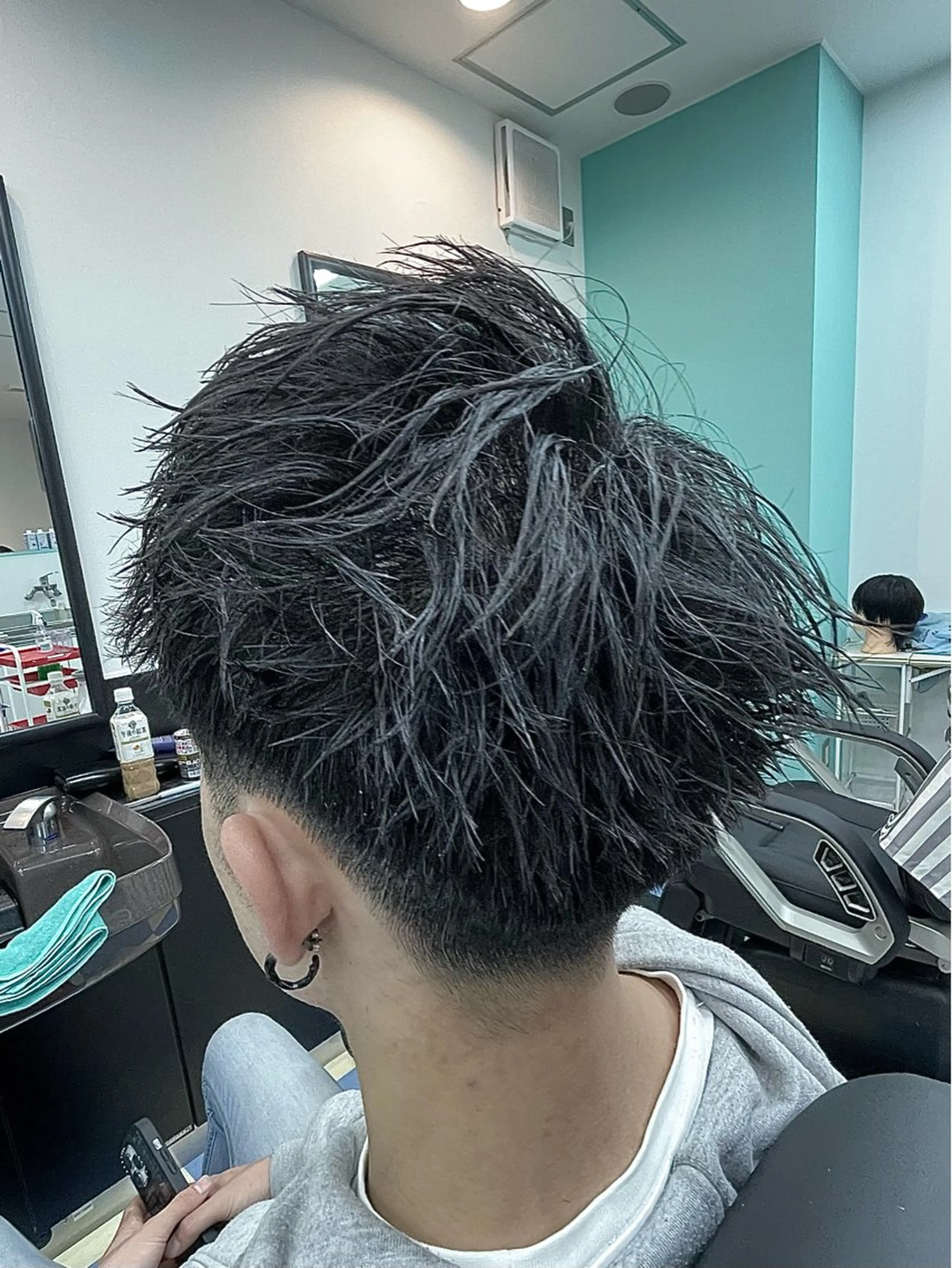 ショート ヘアアレンジ メンズ メンズパーマ メンズツイストパーマ ショートヘア ツイストパーマ 似合わせカット特化/ 💈ミナ💈のヘアスタイル