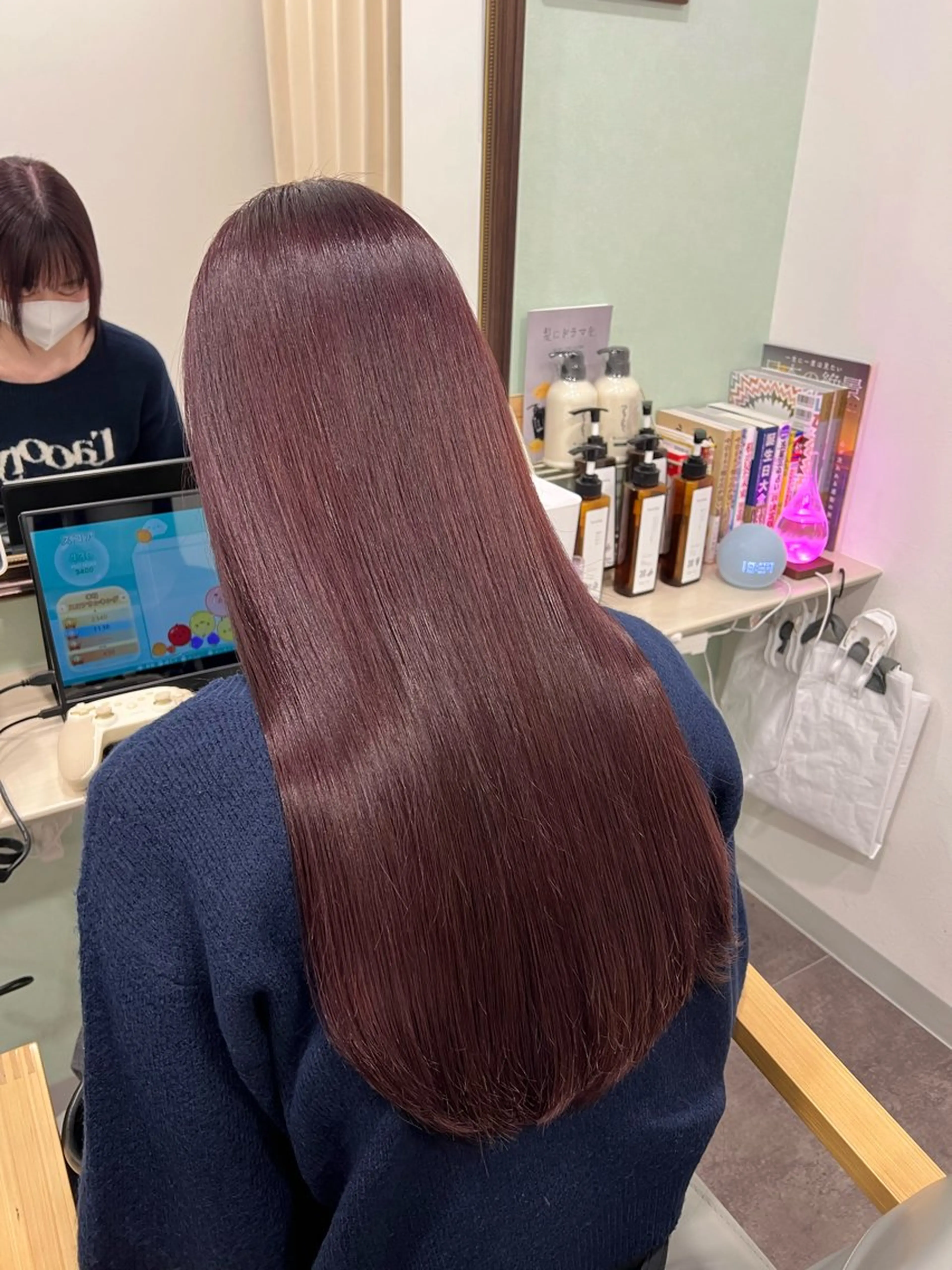 ロング カット ヘアカラー トリートメント Rooming公津の杜(旧air公津の杜)所属・成田の個室の美容室 大野寿也のヘアスタイル