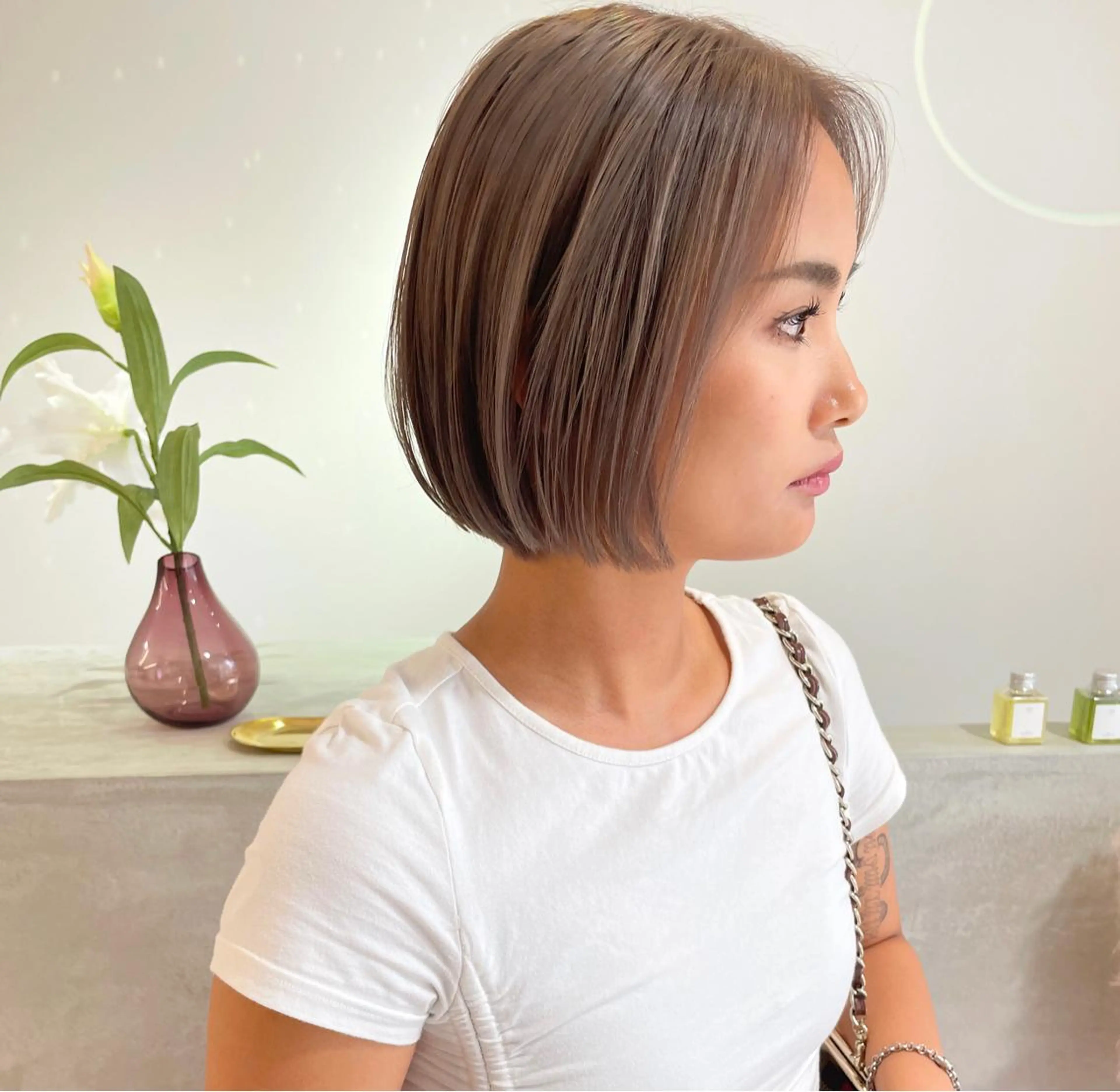 ショート 丸みショート ボブ 髪質改善 ショートヘア ヘアカラー トリートメント ボブ特化✨ 松本竜之介のヘアスタイル