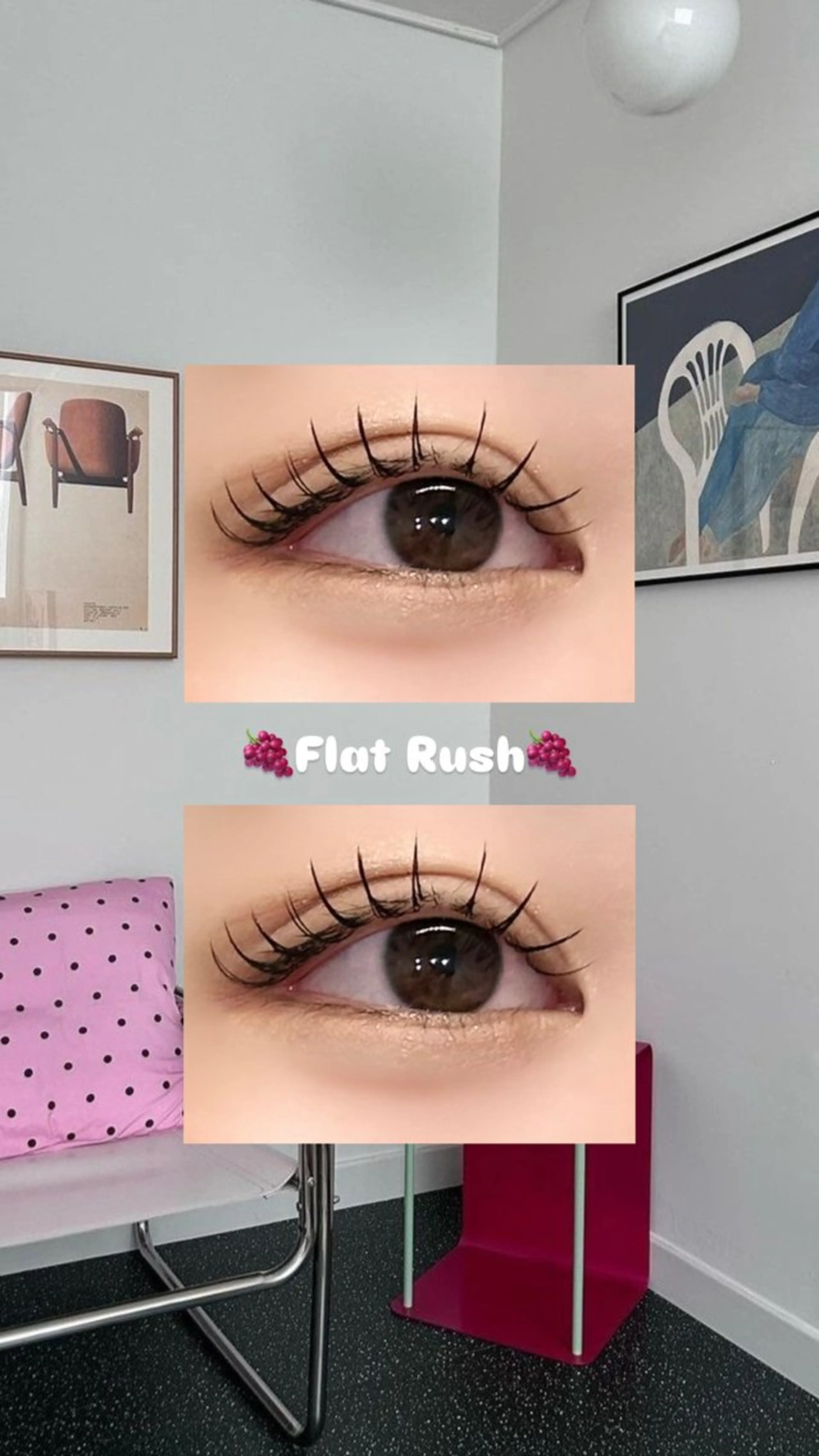 マツエク・マツパ seran EYELAのマツエク・マツパデザイン