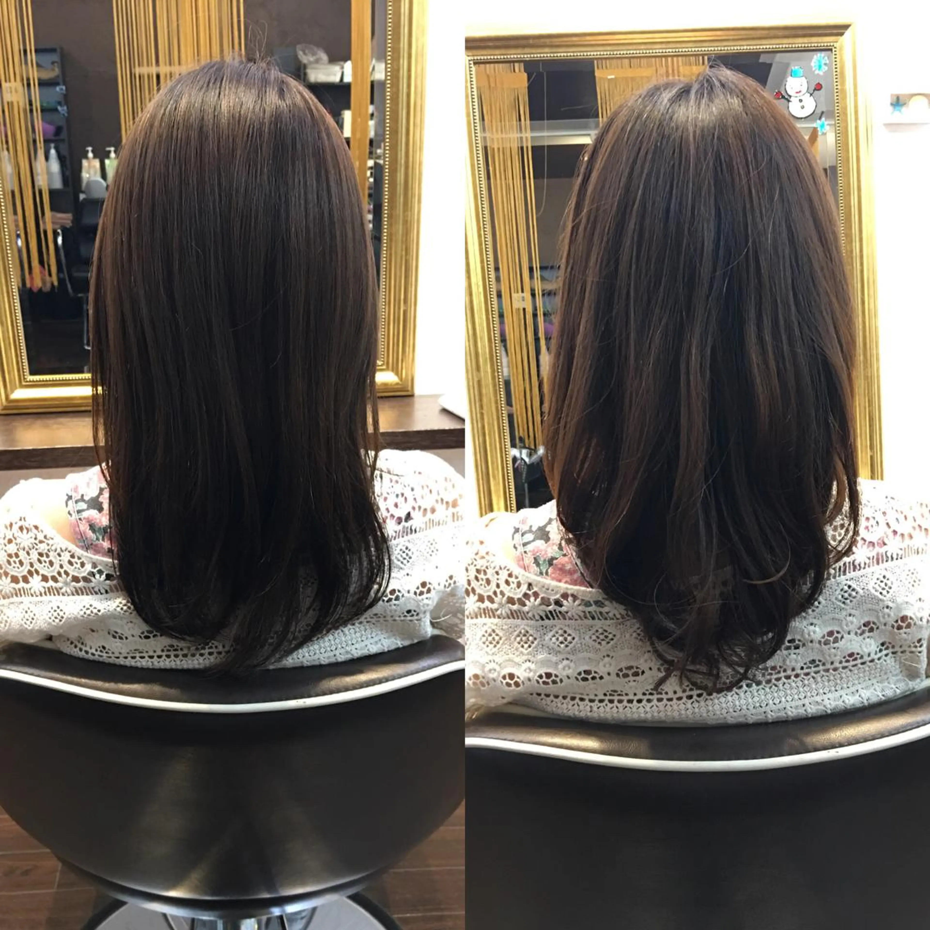 セミロング セミロングパーマ BLESS HAIR DESIGN所属・田口 信雄のヘアスタイル