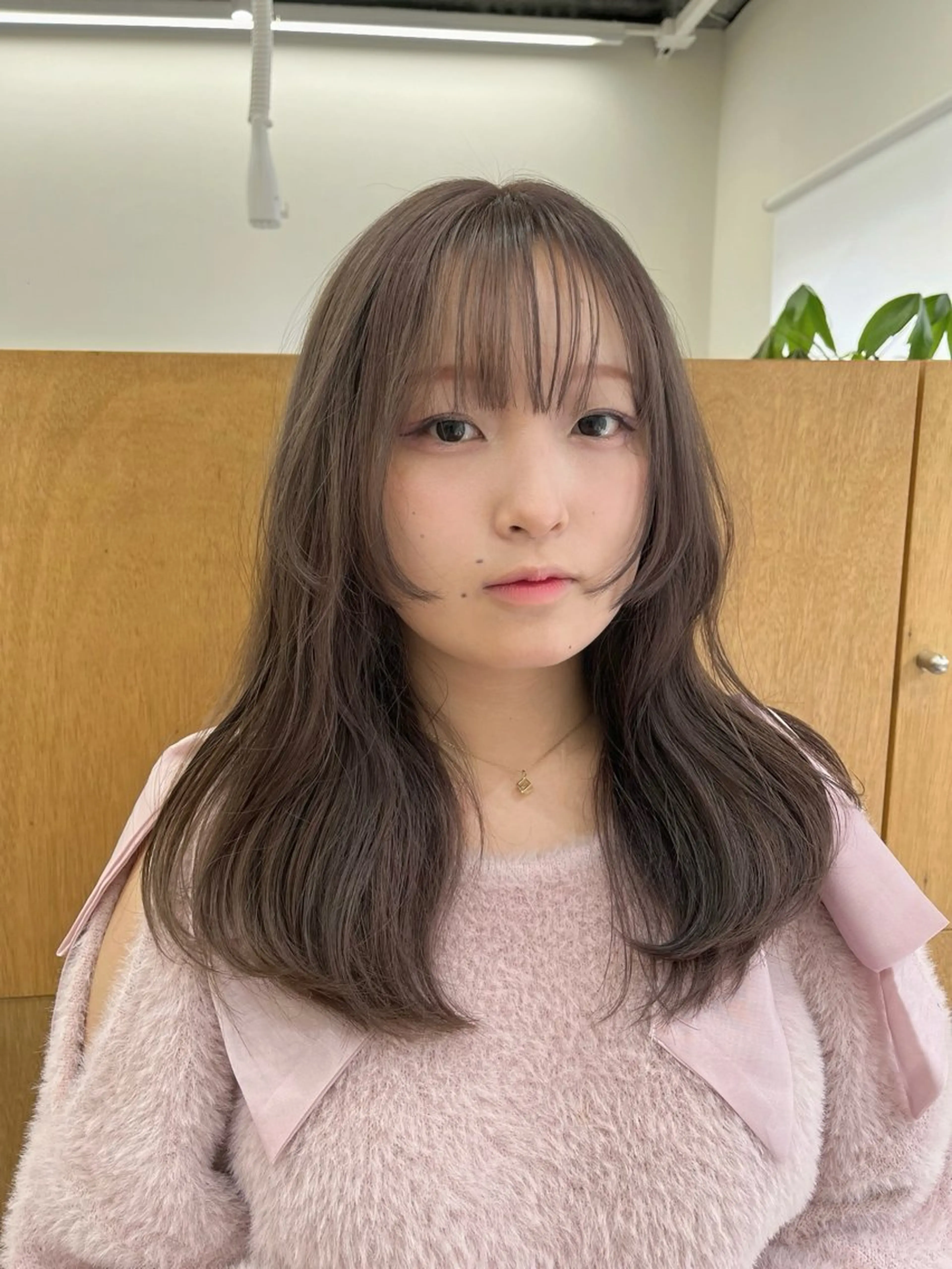 ロング カラー 透明感カラー ヘアカラー miyu /レイヤー/ブリーチのヘアスタイル