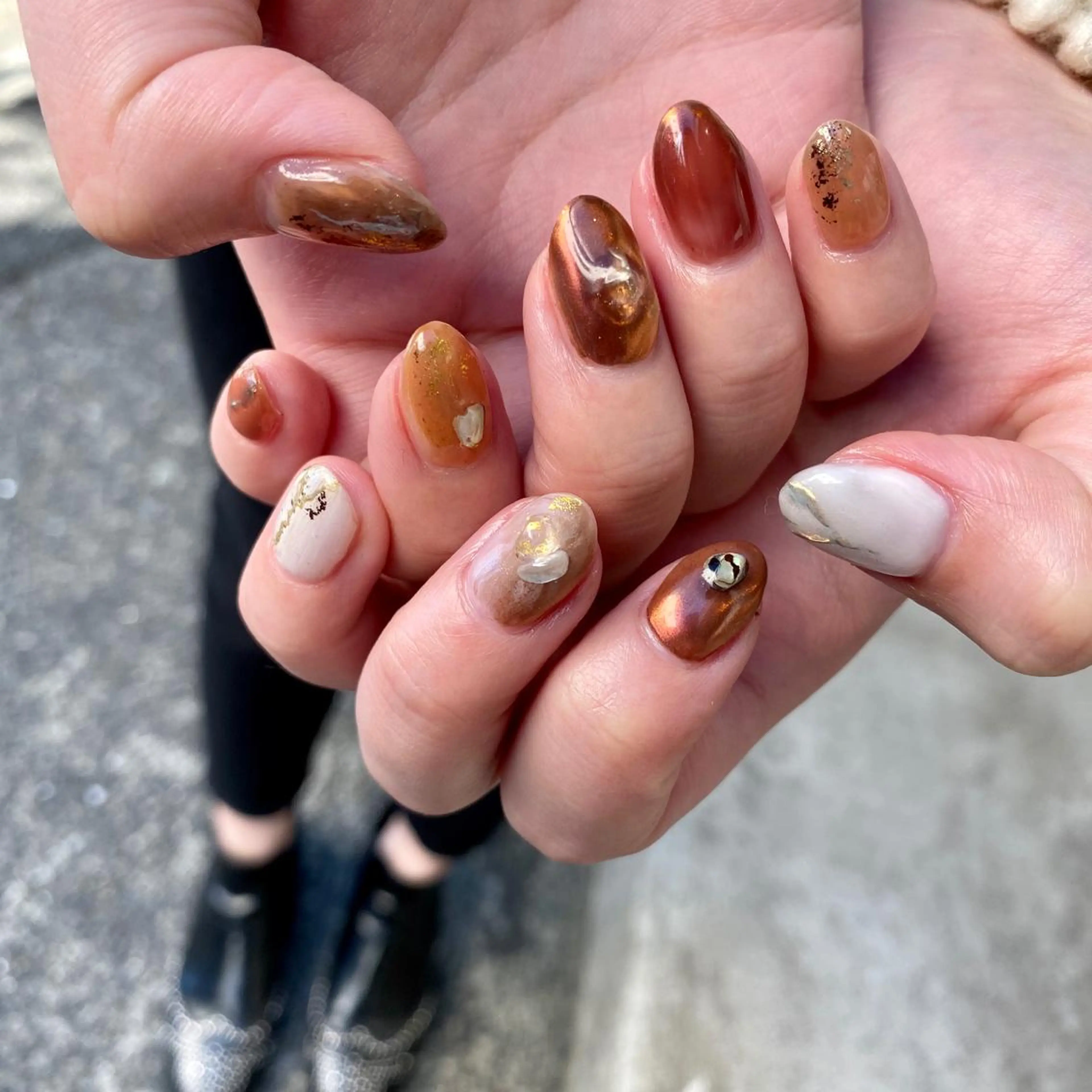 ネイル ハンドネイル nable.所属・栗林 実莉のネイルデザイン