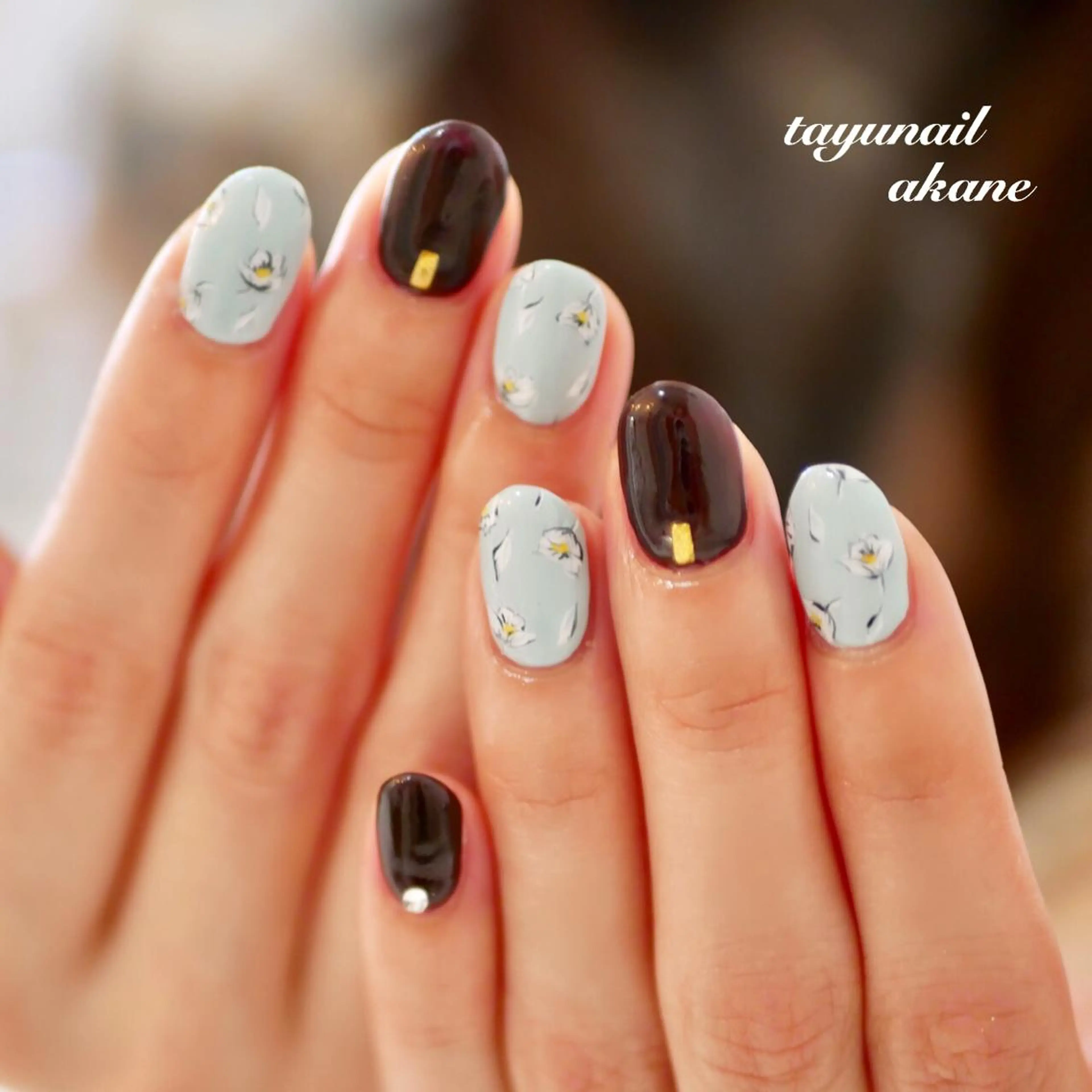 ネイル ハンドネイル ネイルサロン・ネイルスクール　たゆnail所属・ネイルサロン 【たゆnail】のネイルデザイン