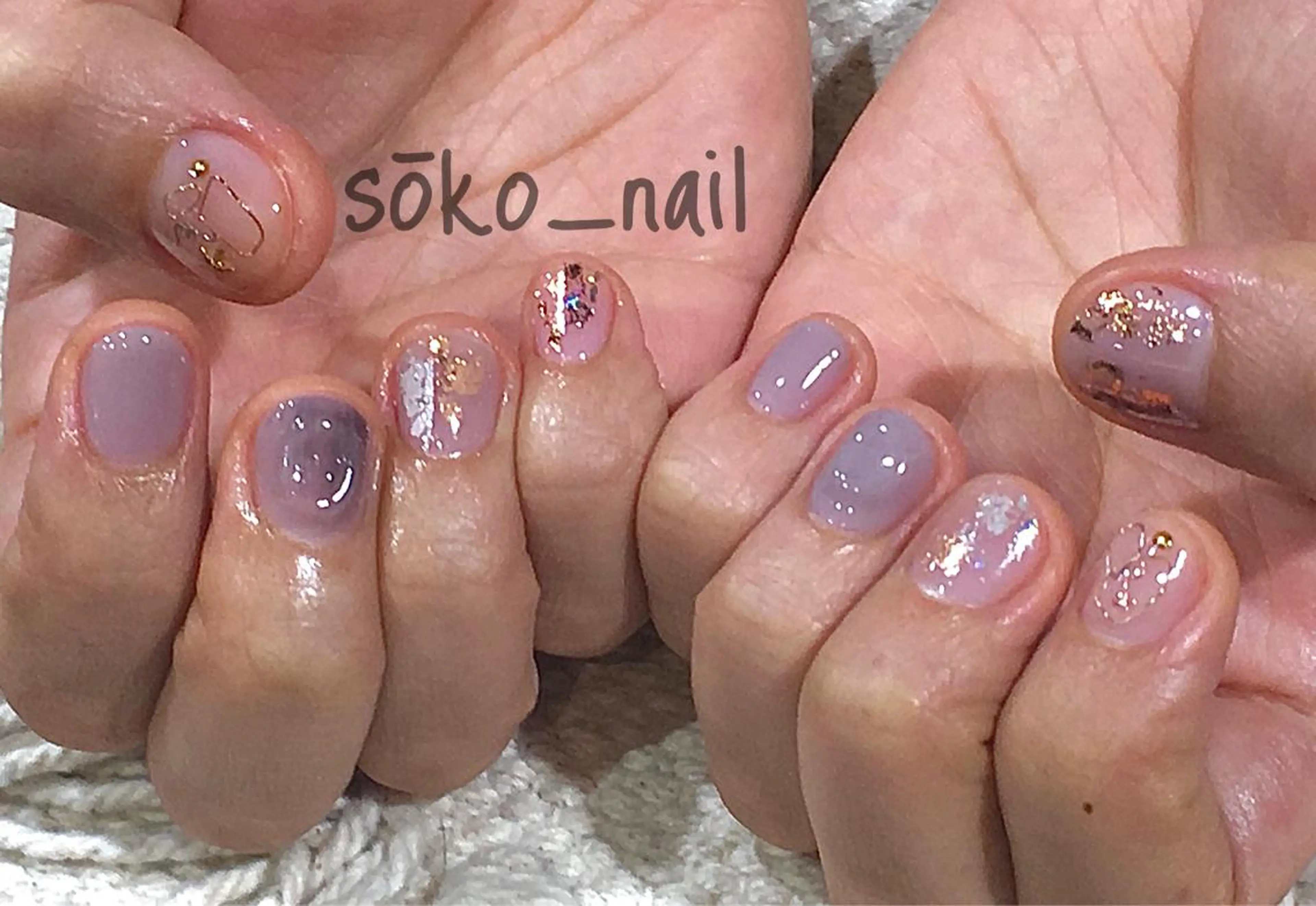 ネイル ハンドネイル sōko Hair&Nail Salon所属・megu  / sōko nailのネイルデザイン