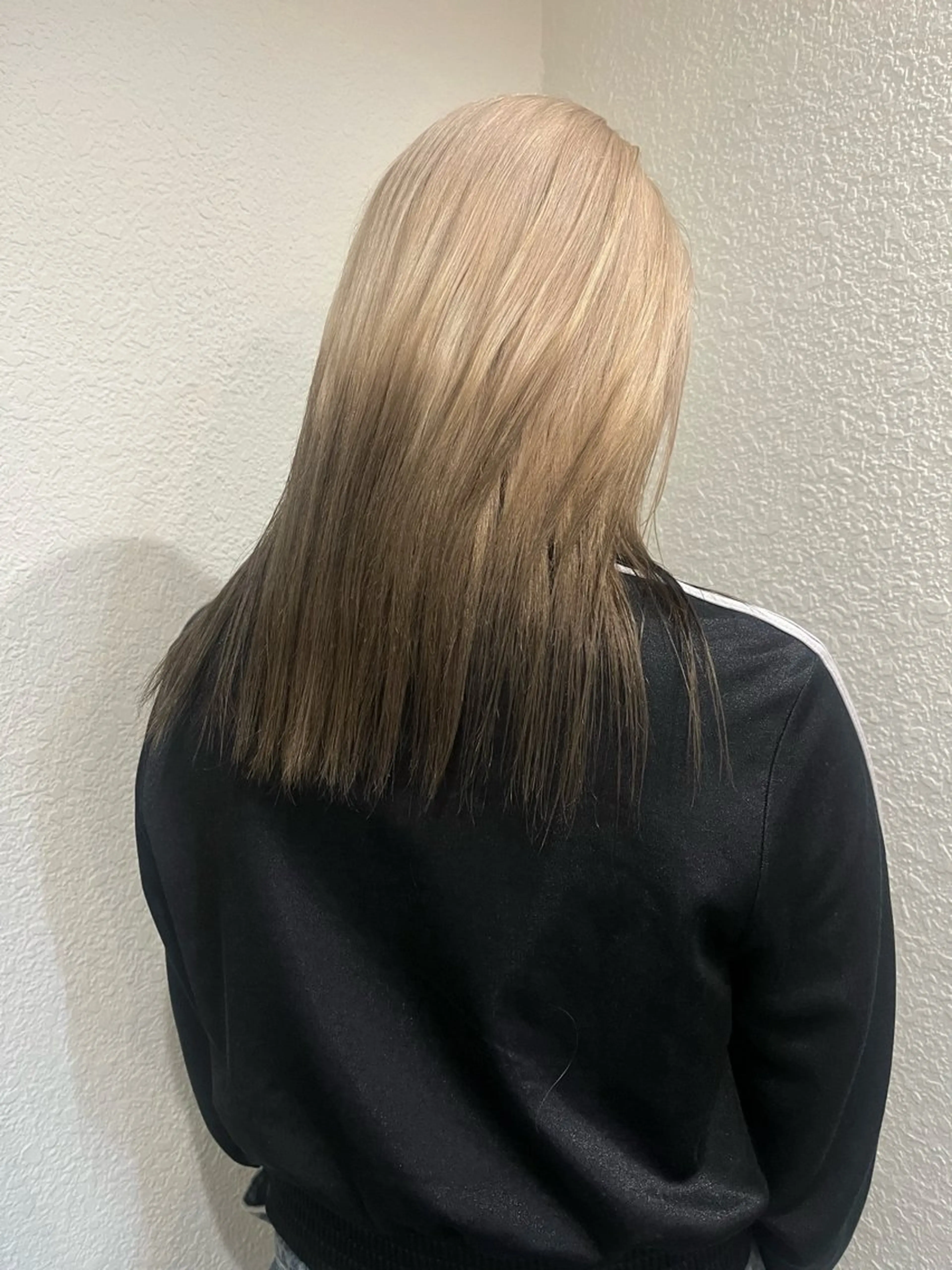 セミロング カラー ハイトーン/心斎橋/ honomiのヘアスタイル