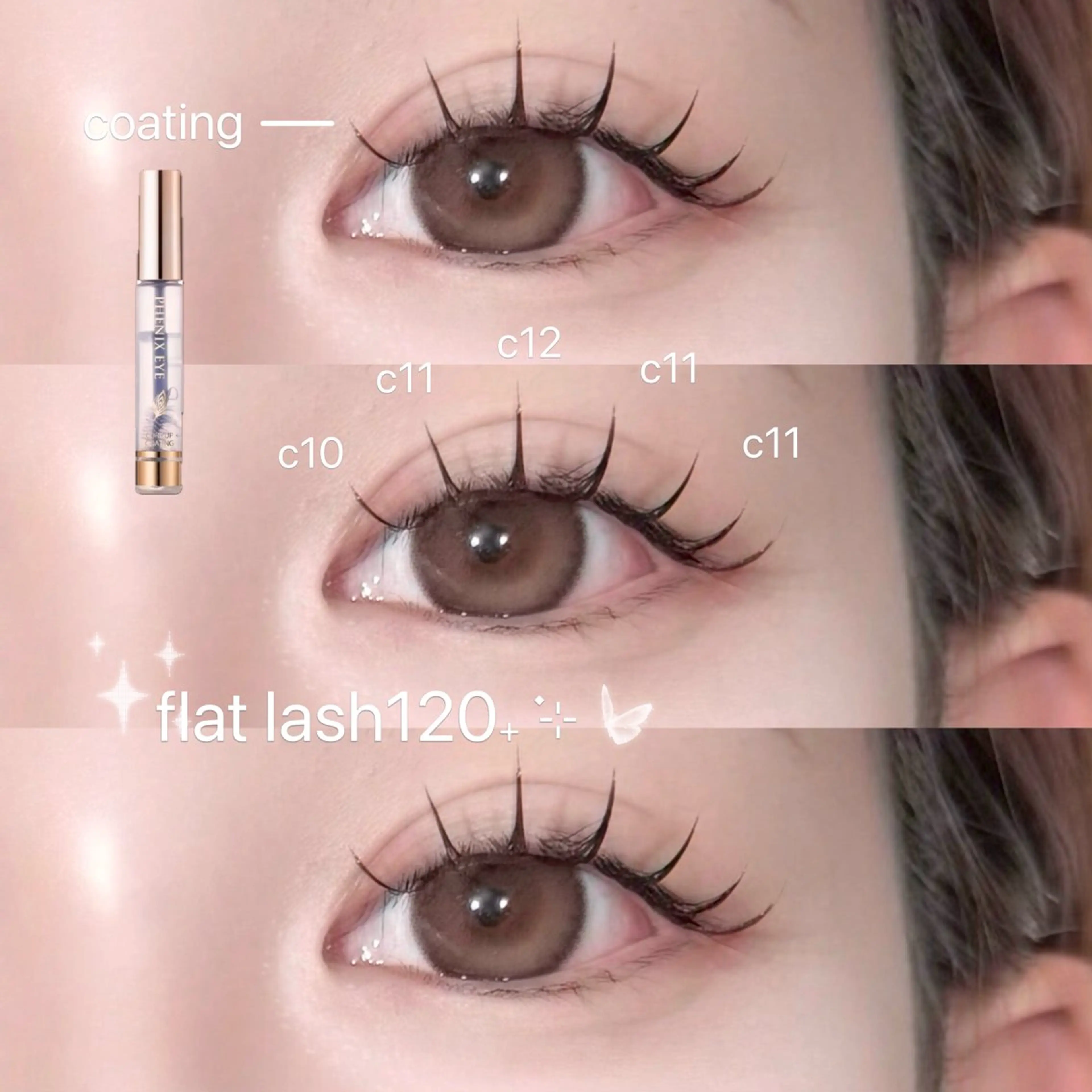 マツエク・マツパ フラットラッシュ CreBiA🫧 yuhiのマツエク・マツパデザイン