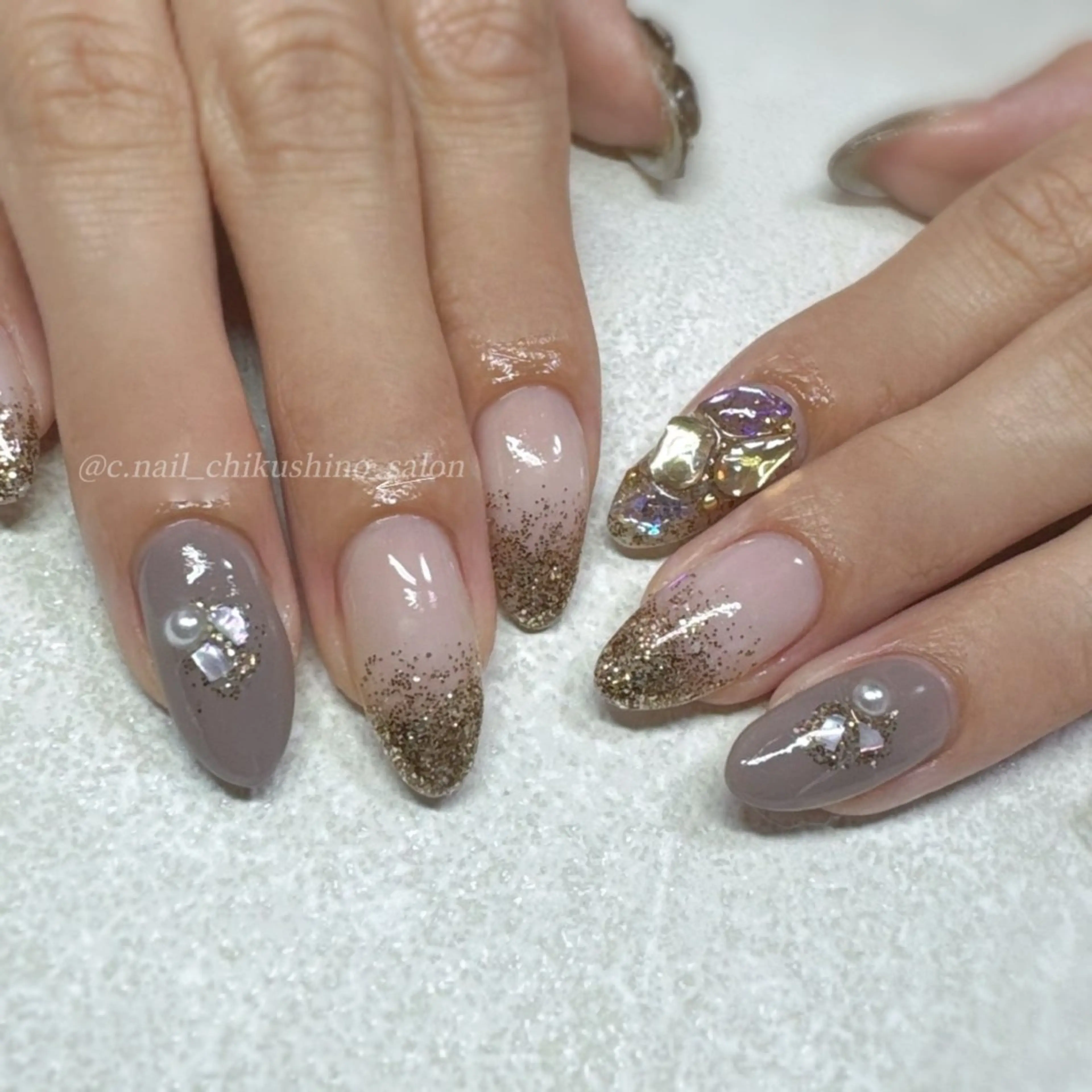 ネイル ハンドネイル C.Nail &Eye筑紫駅のネイルデザイン