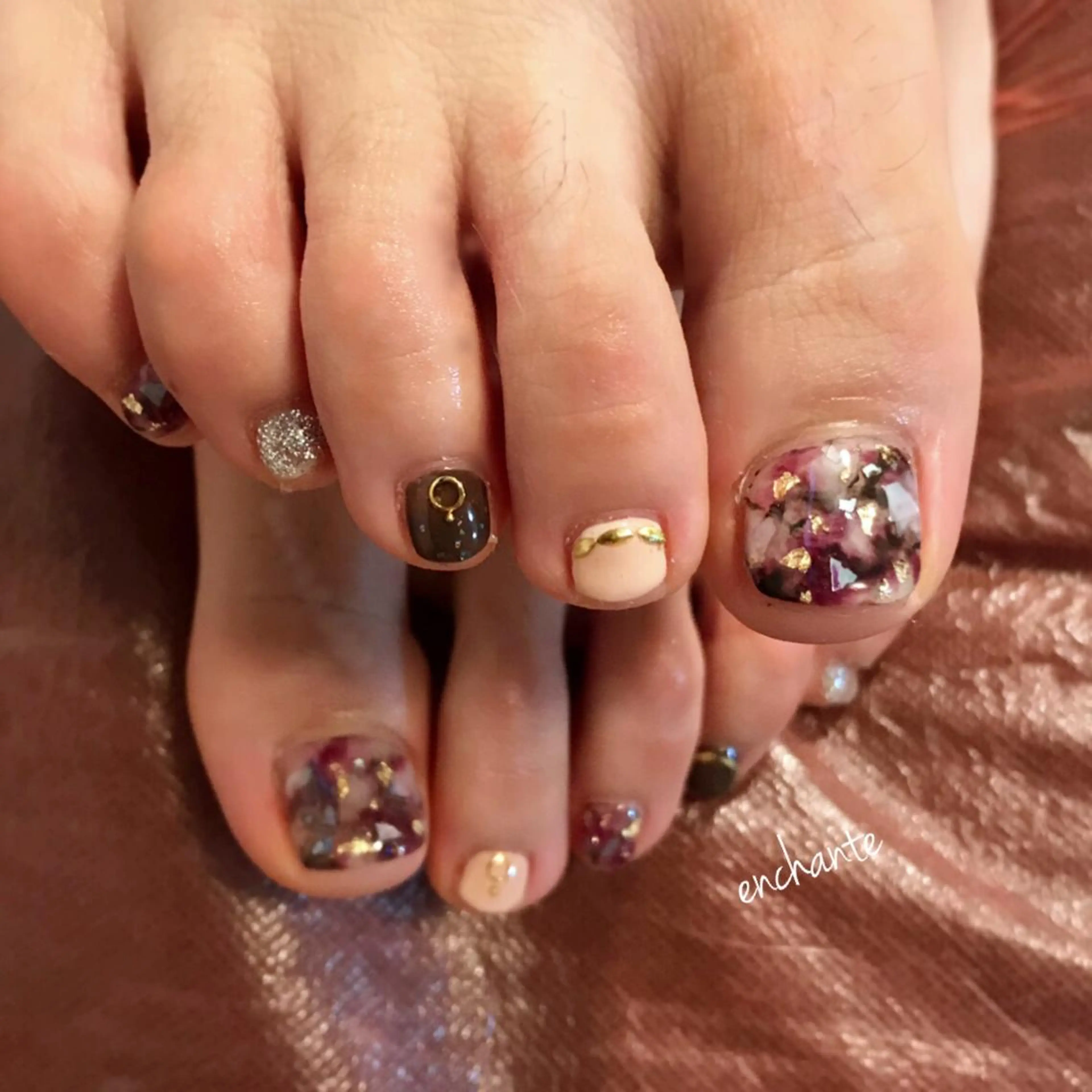 ネイル アンシャンテ所属・enchante 自由が丘のネイルデザイン