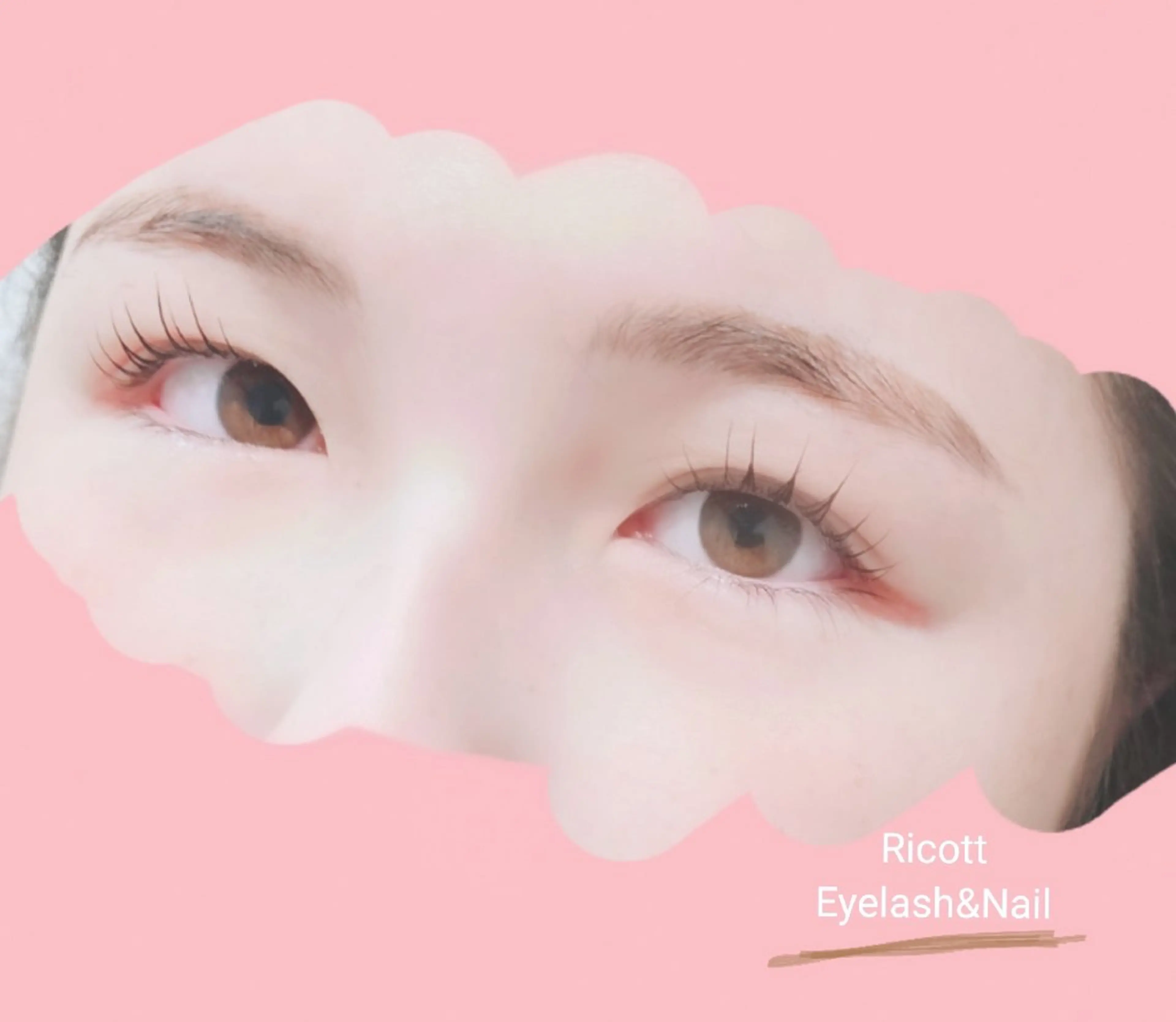 パリジェンヌラッシュリフト　ケラチントリートメント&アイシャンプー付き♡　上下の写真