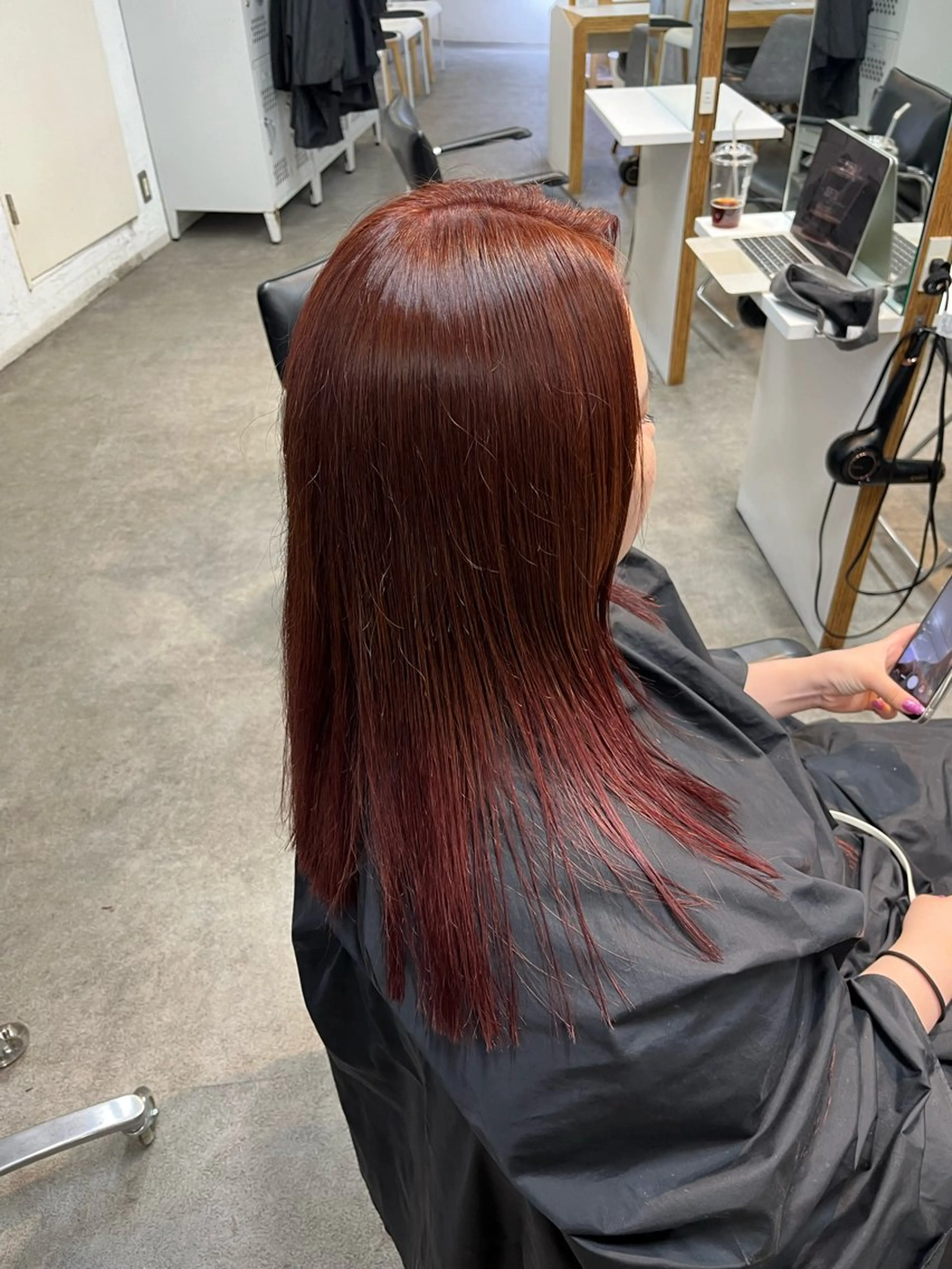 ロング ヘアカラー 透明感カラー ／ カット ／ コハのヘアスタイル