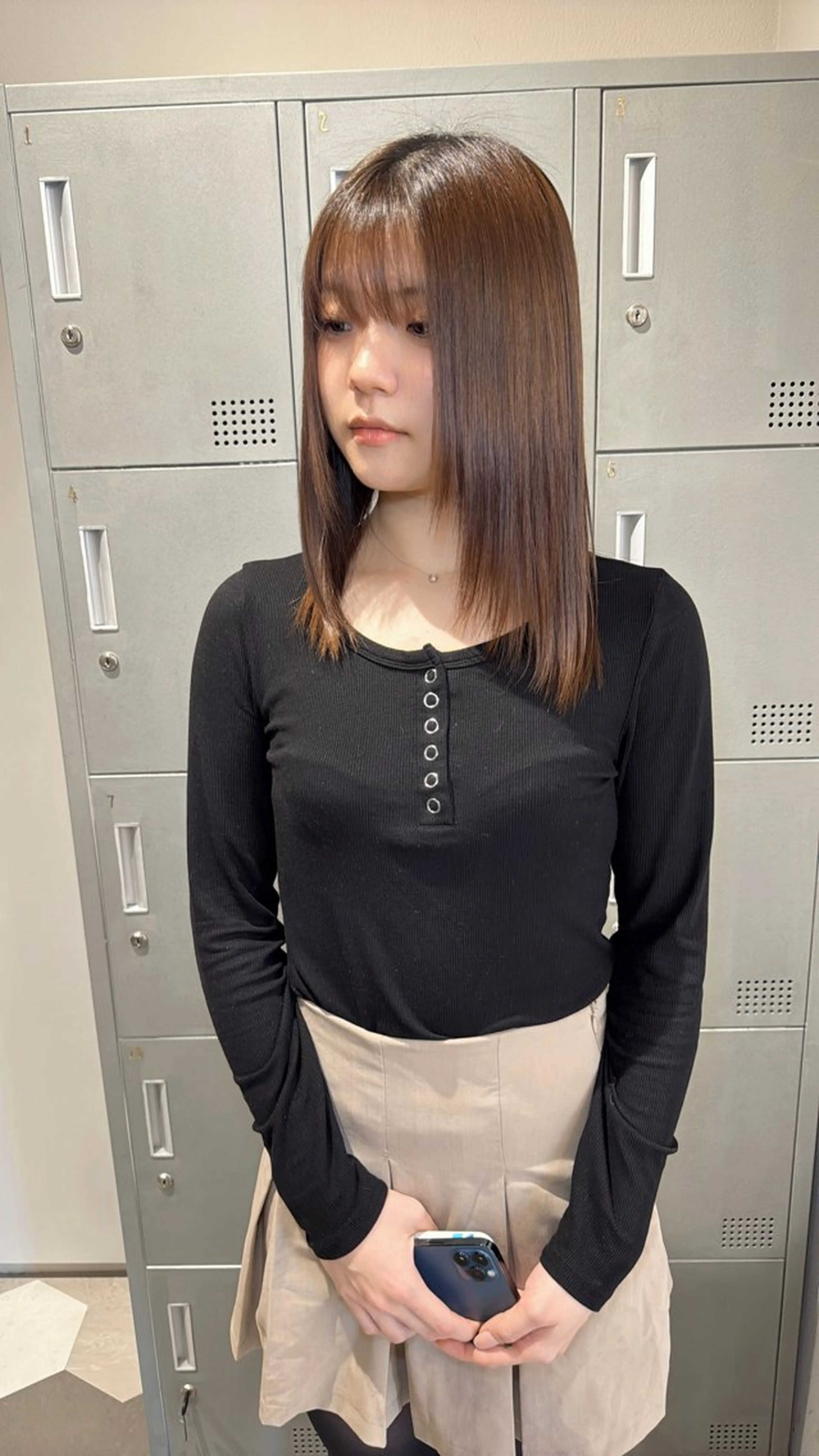 セミロング 【天満1艶髪】潤艶/ 髪質改善🌹釣本竜哉のヘアスタイル